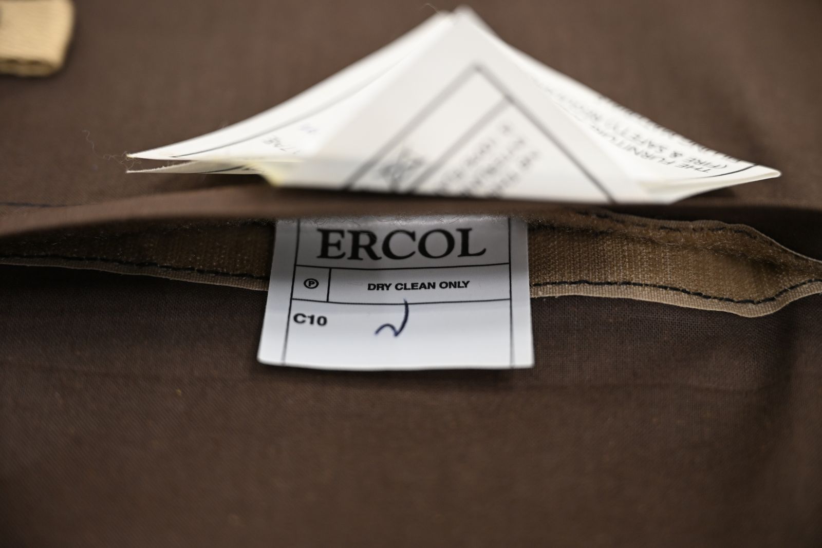 4 Ercol Chair Cushions Popper Fixing Straps Ercol's Fire Label Free Delivery photo vinterior