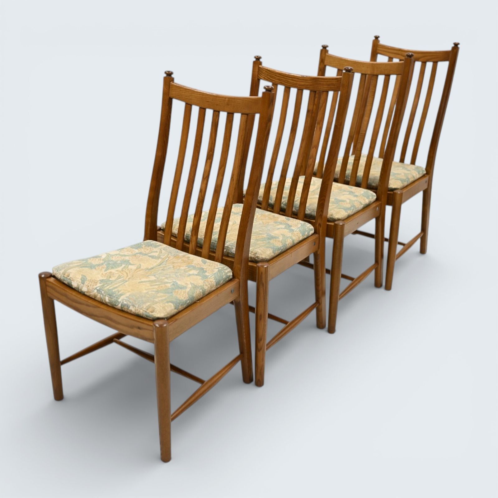 6 Ercol Dining Chairs Penn Range Model 1138 Golden Dawn Finish Free Uk Delivery* photo furniture
