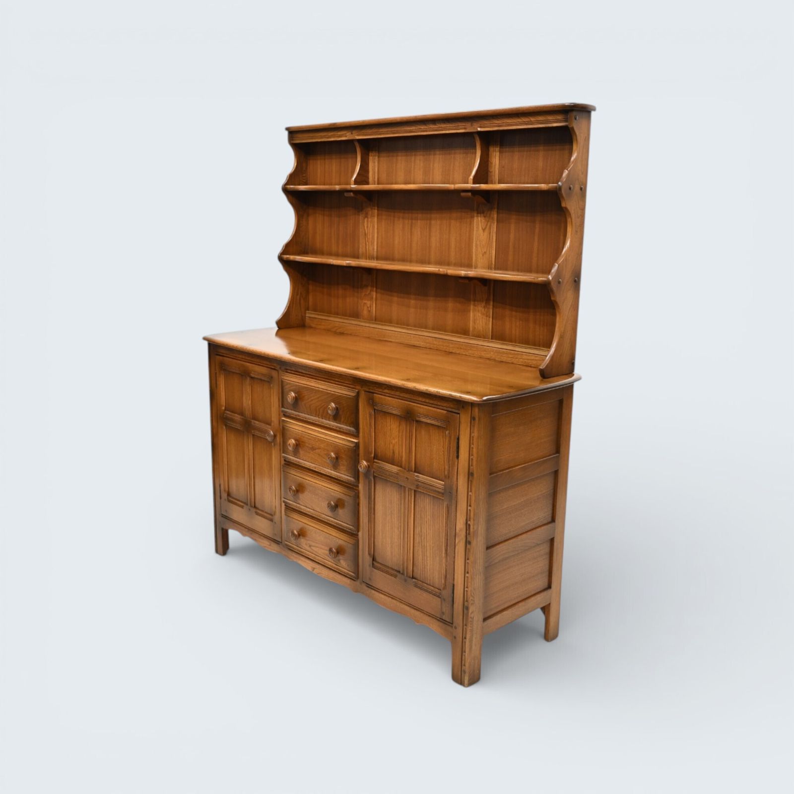 Ercol Vintage Sideboard Dresser 4 Drawers 2 Piece Free Uk Delivery* photo for sale