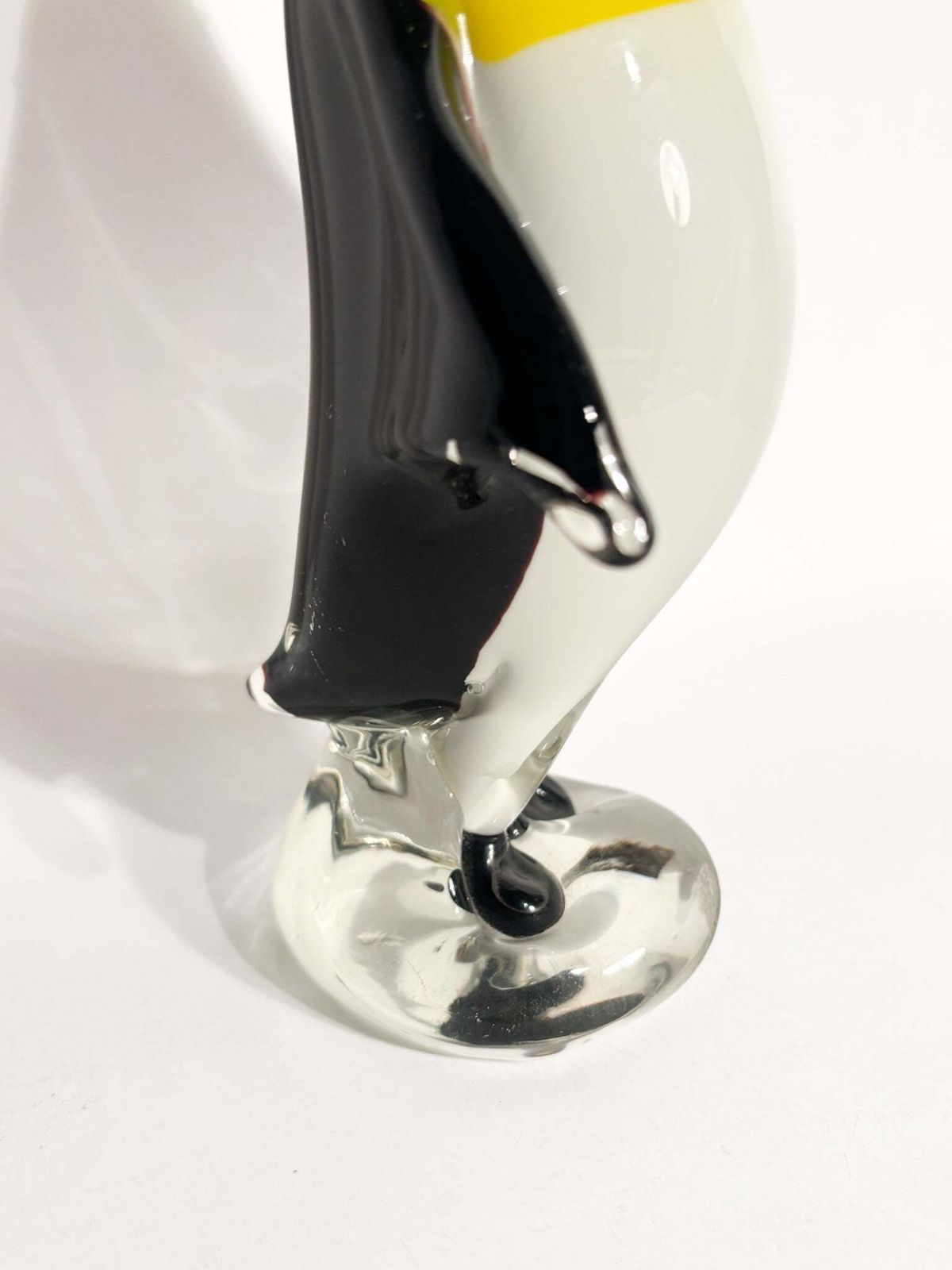 Murano Glass Penguin Sculpture From The 1980s photo Art