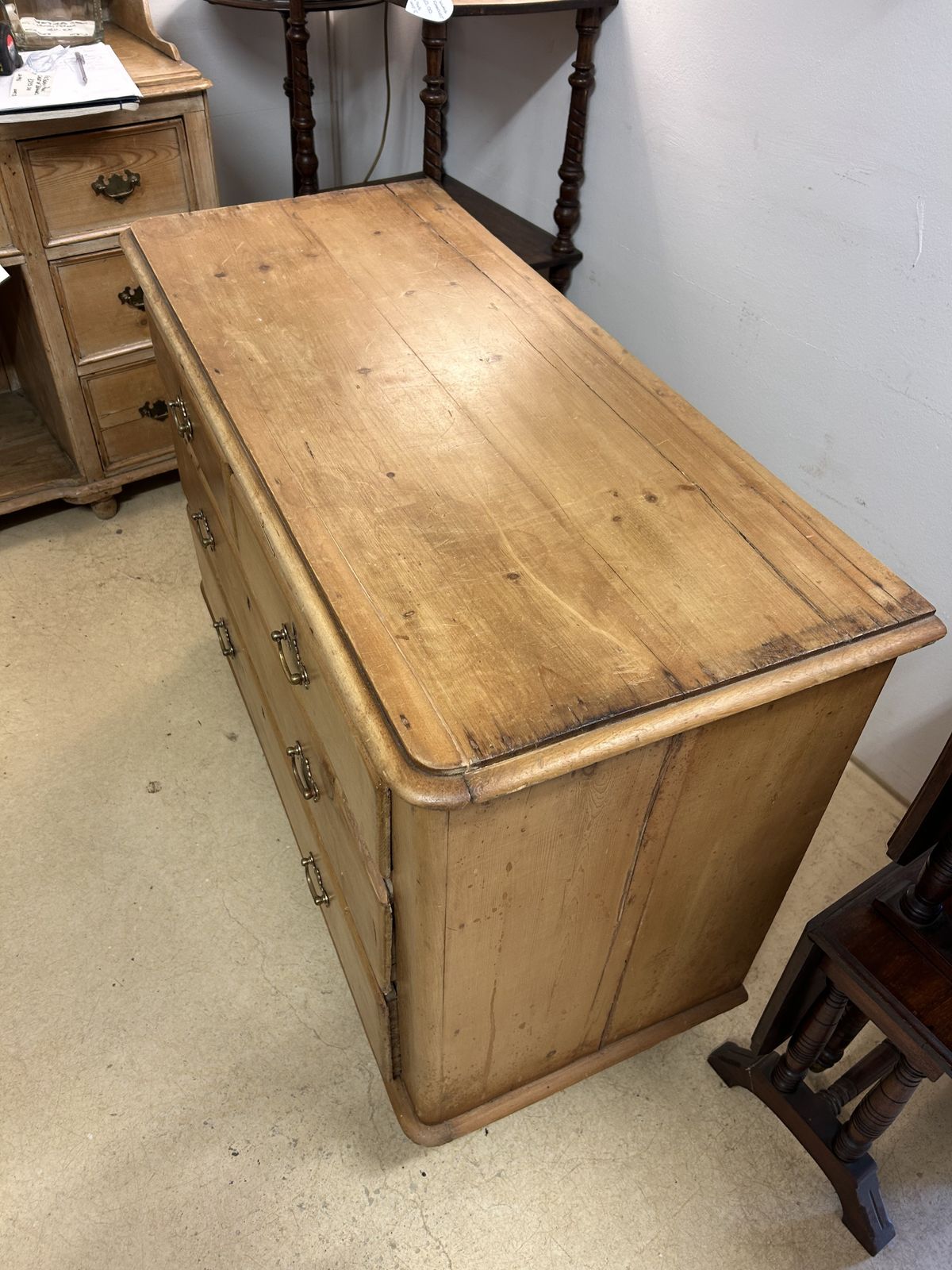 Victorian Pine Chest Of Drawers photo buy