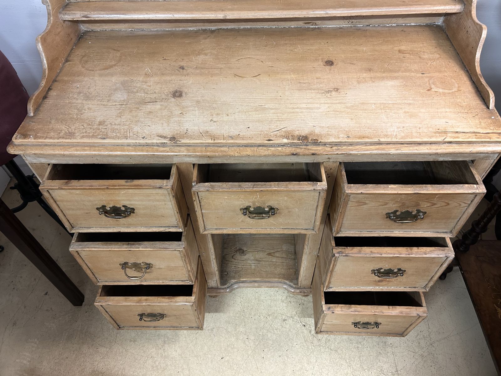 Victorian Pine Chest Of Drawers 7 Drawers photo Furniture