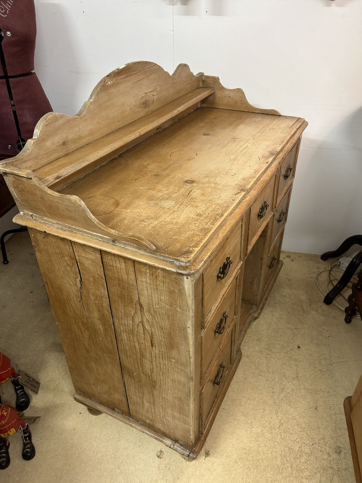 Victorian Pine Chest Of Drawers 7 Drawers photo vinterior