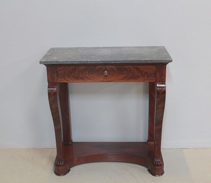 Mahogany Restoration Console 19th