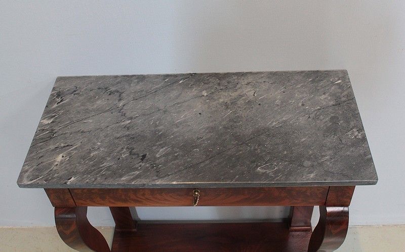 Mahogany Restoration Console 19th photo furniture