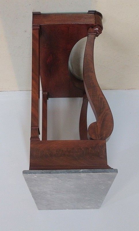 Mahogany Restoration Console 19th photo vintage