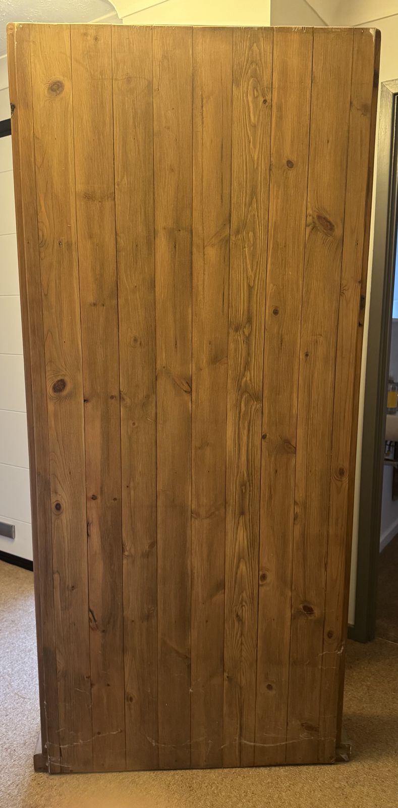 Antique Pine Bookshelf photo furniture