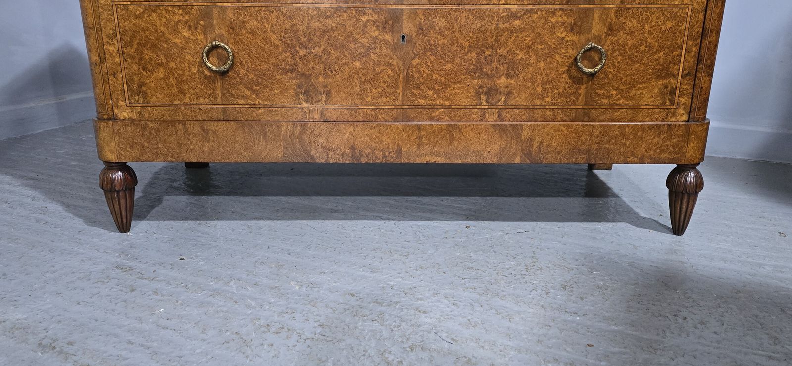 Superb French Amboyna Commode Chest Of Drawers photo Furniture