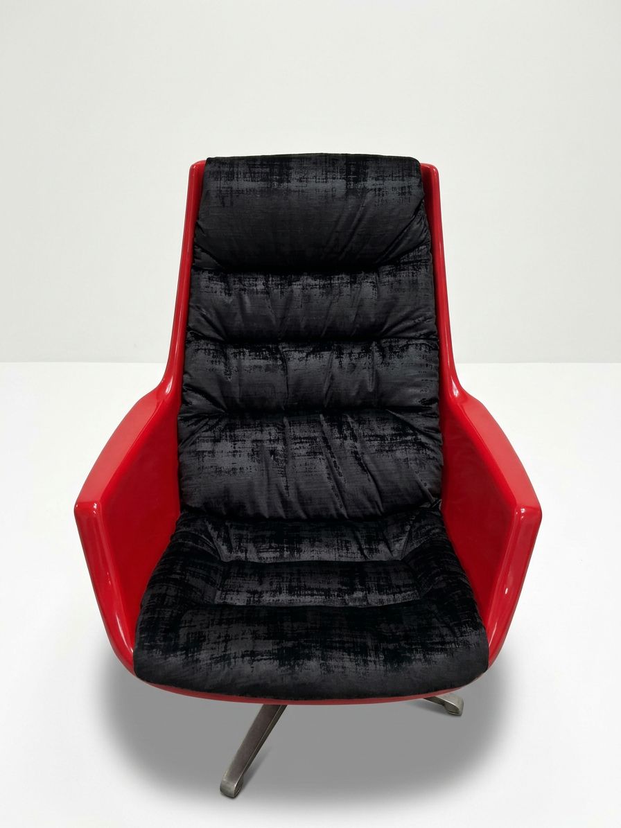 Vintage Swedish “Galaxy” Armchair By Ingvar Sandström & Alf Svensson For Dux, 1960s Mcm photo for sale