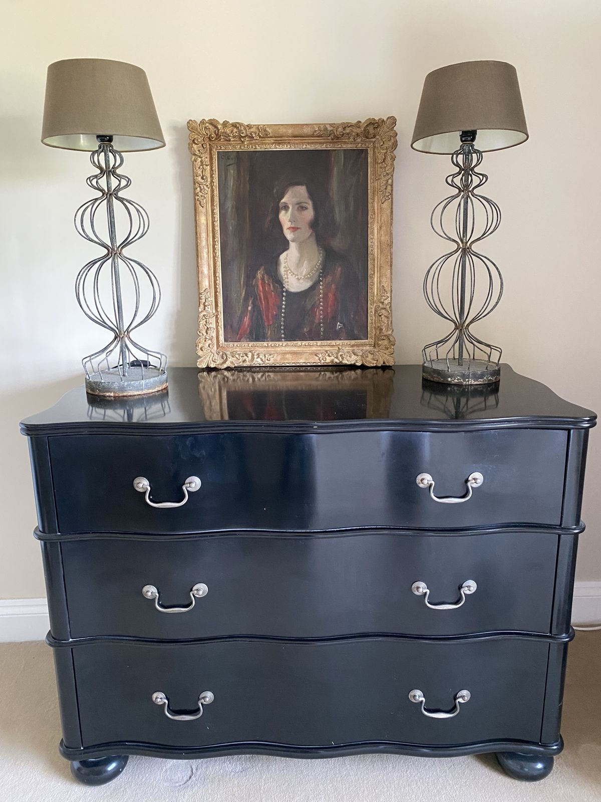 Julian Chichester Regency Wave Chest Of Drawers