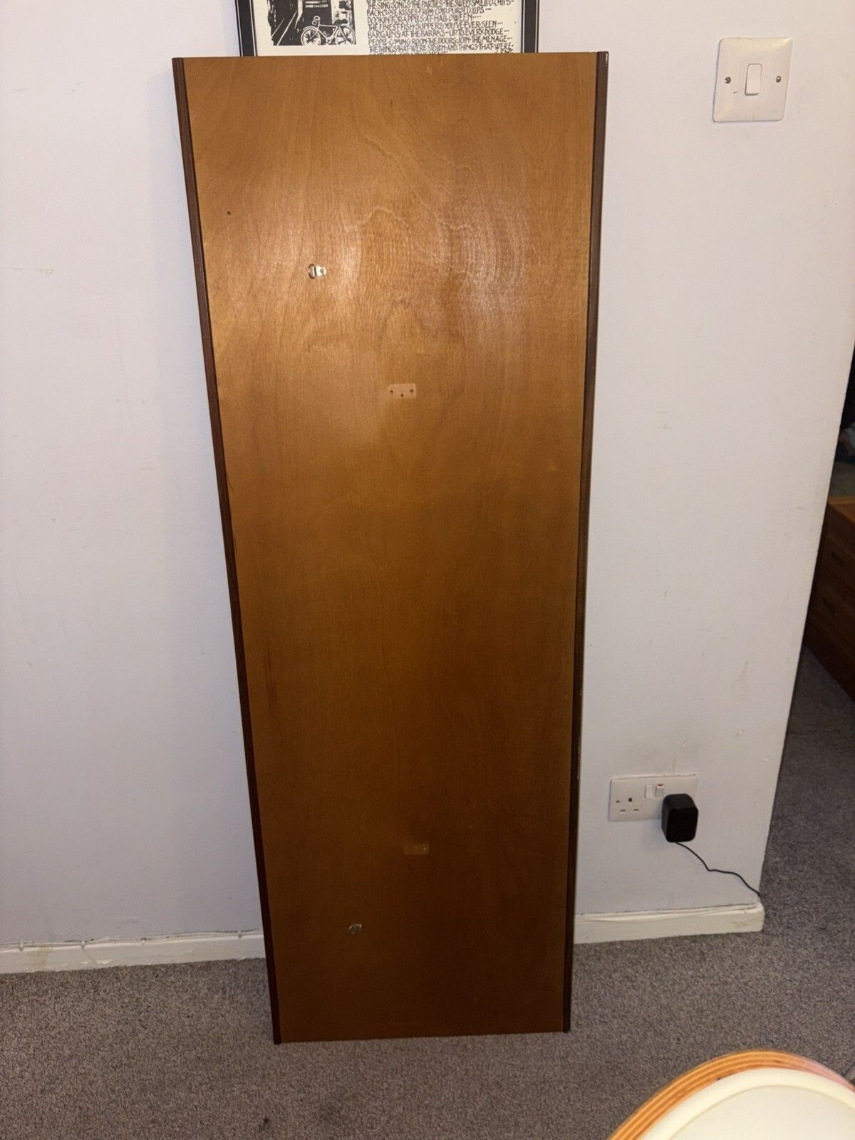 photo for sale Mid Century Homeworthy Afromasic Teak Wall Mirror   Danish Style   Retro