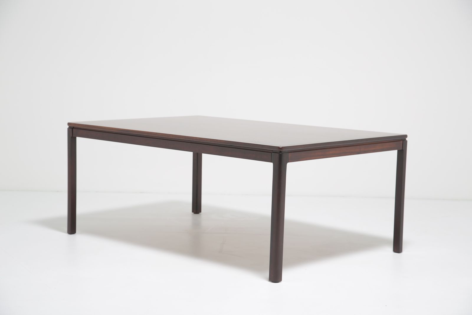 Grand Mid Century Swedish Coffee Table In Figured Rosewood, Sweden, 1960s photo furniture