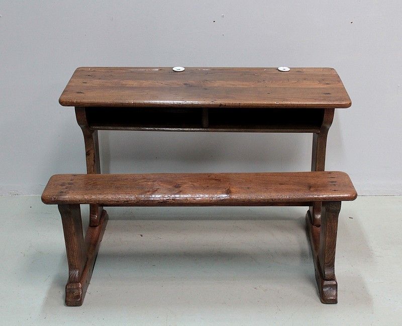 Office Of Schoolchildren In 20th Century Oak photo furniture