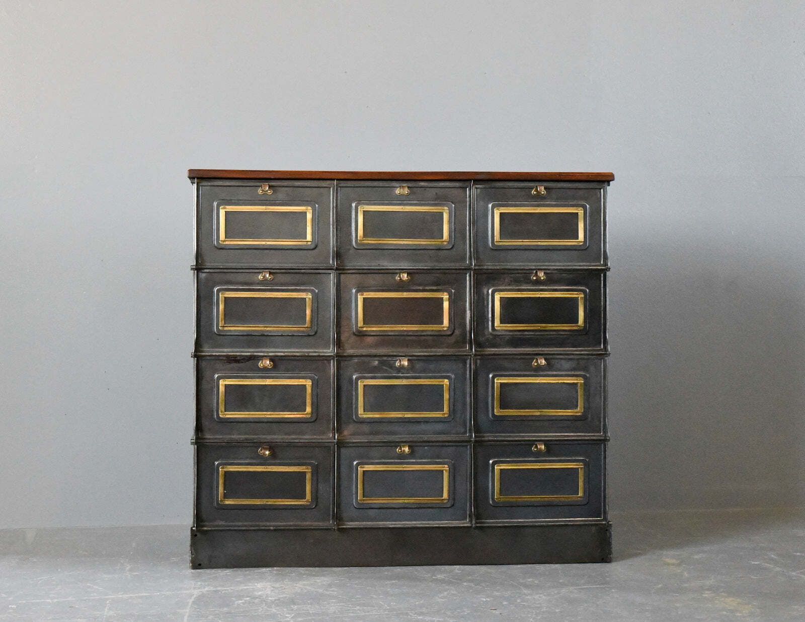 Wolf Netter And Jacobi Strafor Clapets Industrial Cabinet Circa 1910 photo vinterior
