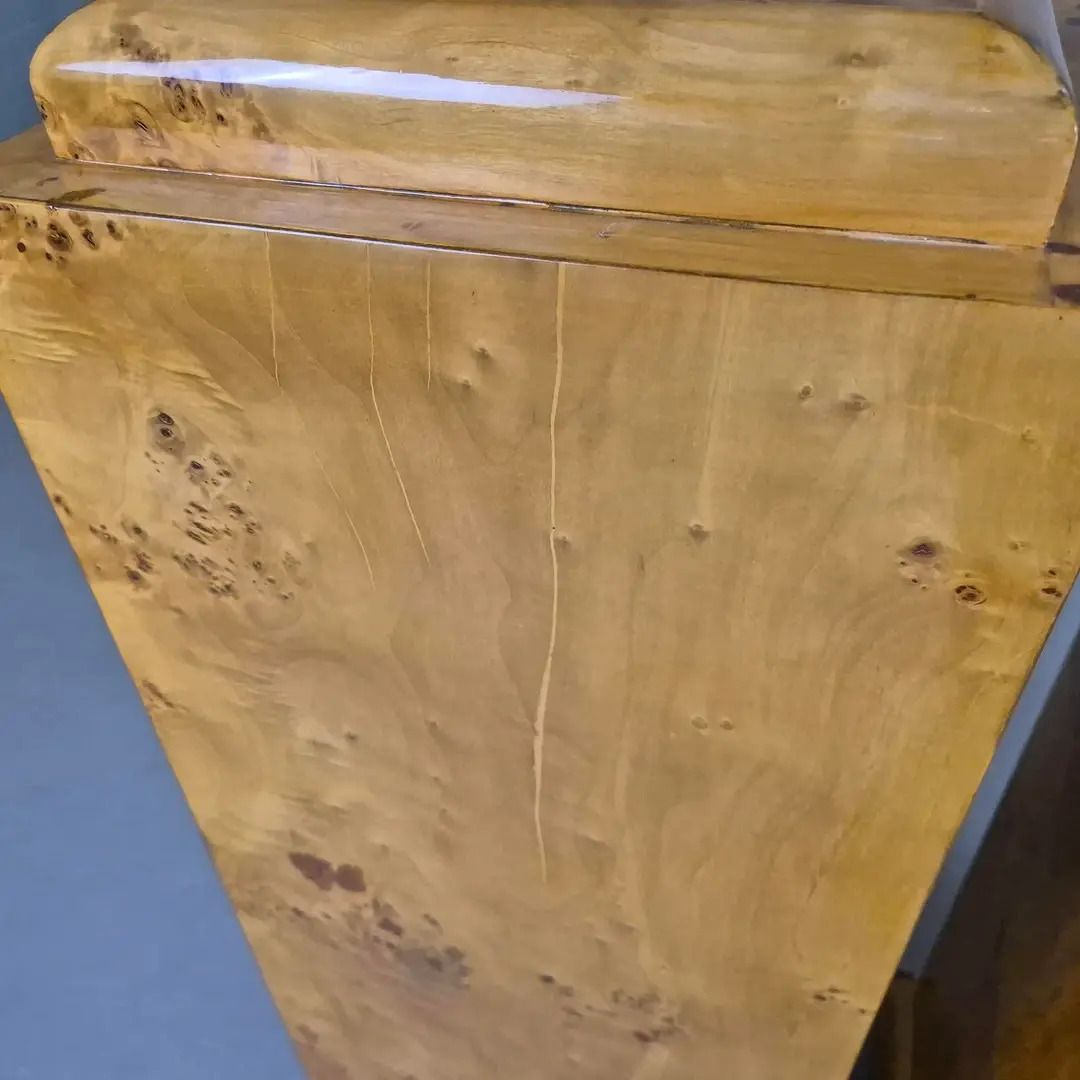 Burr / Burl Wood Plinth Pedestal photo 495.0