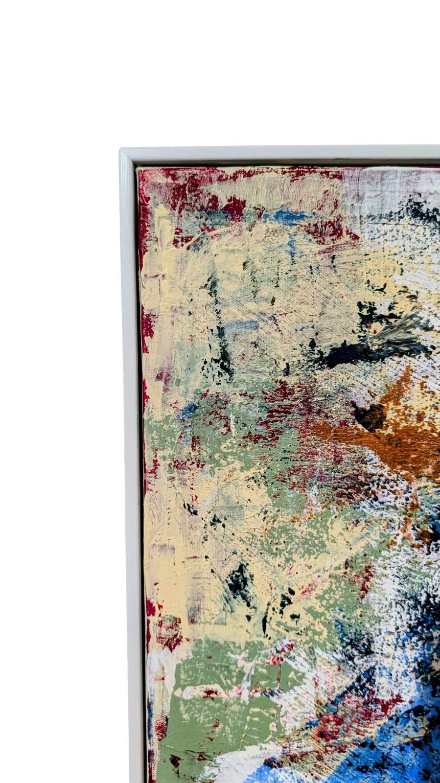 Original Modernist Abstract Signed Painting By Benjamin Frais Large Wall Art 33 photo 795.0