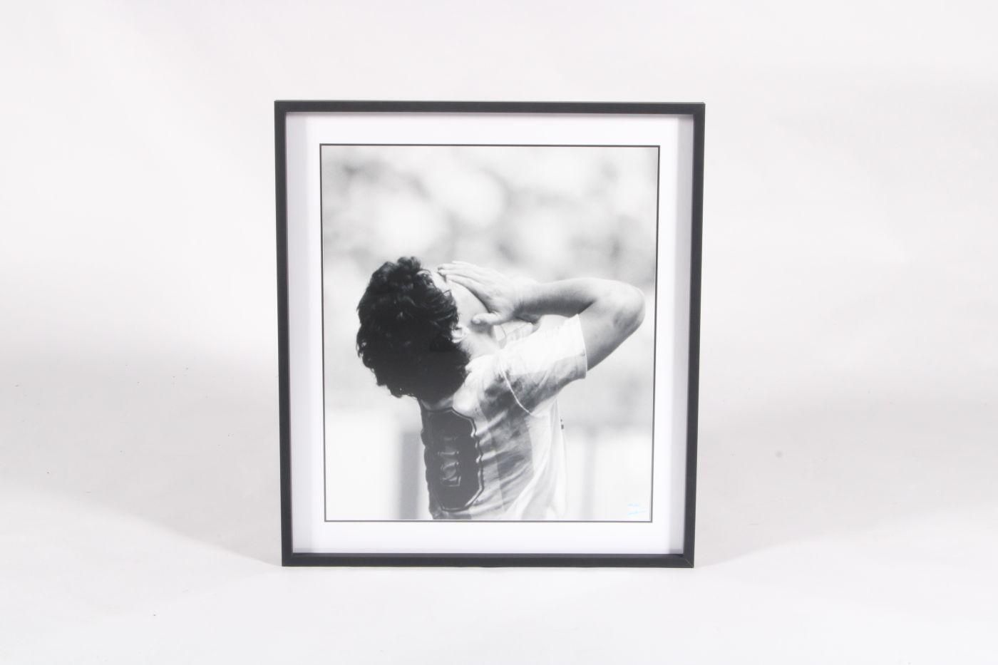 Limited Edition 'Thank God' Photographic Print Of Diego Maradona