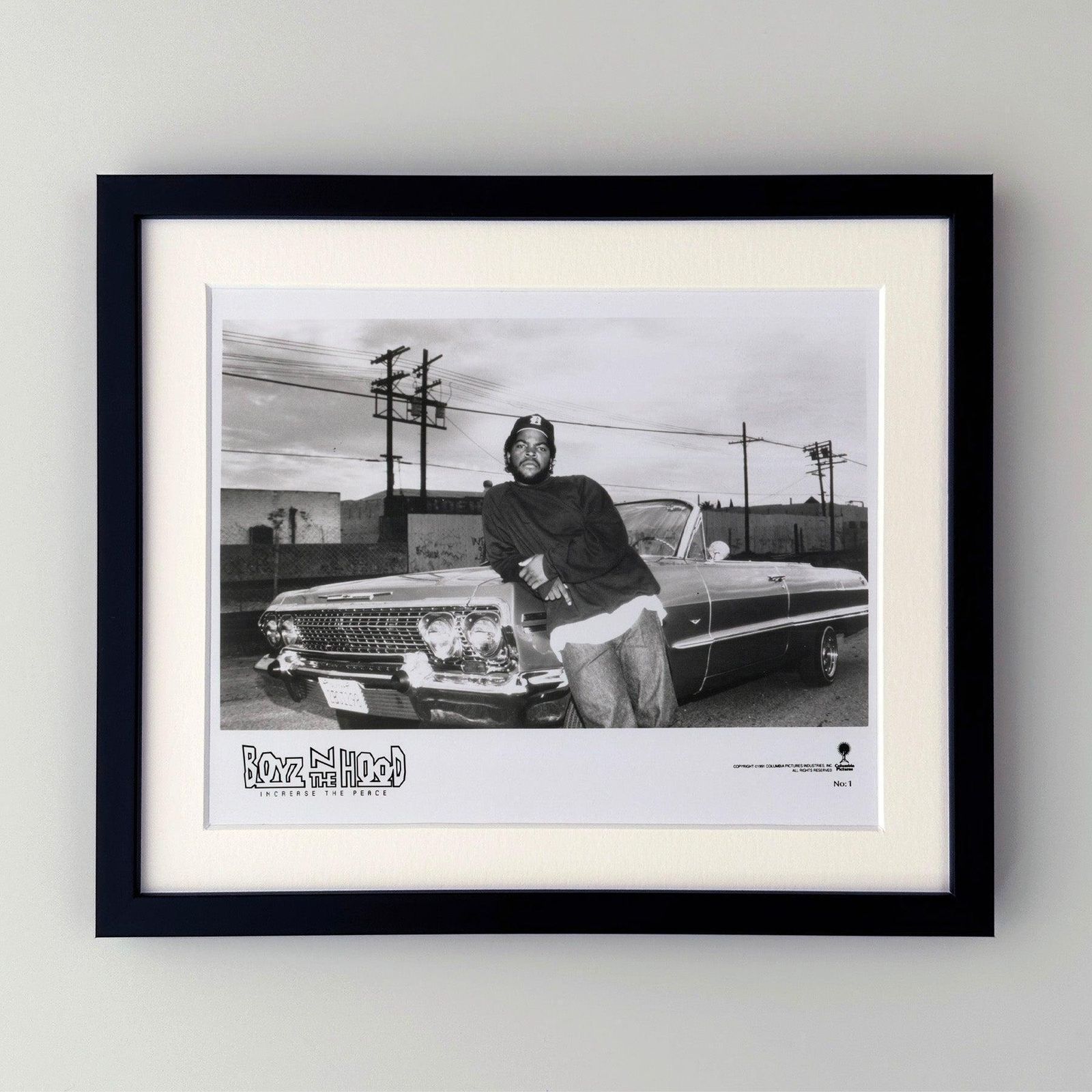 Boyz N The Hood (1991) Press Publicity Still   Framed photo furniture