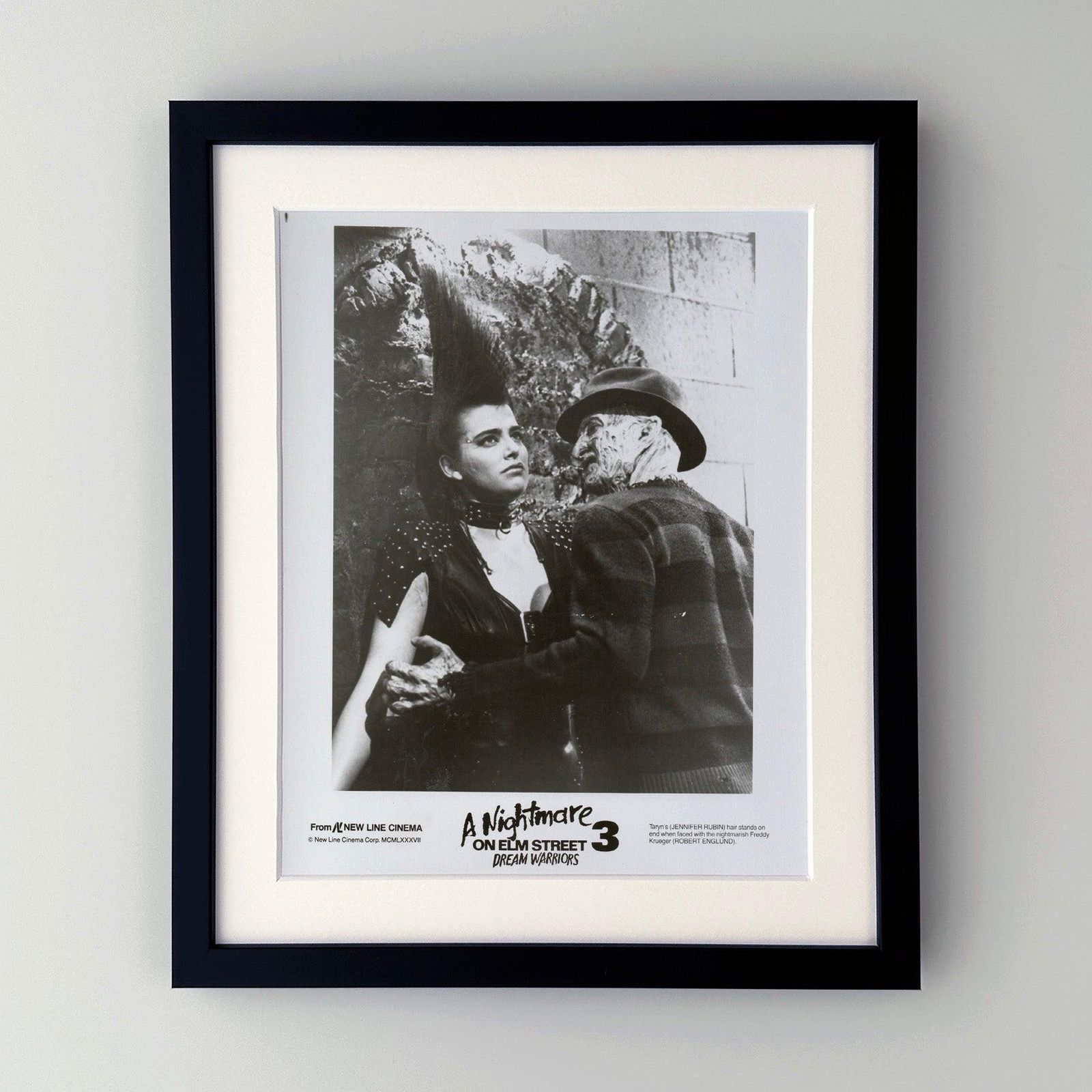 A Nightmare On Elm Street 3 Dream Warriors (1987) Press Publicity Still   Framed photo furniture