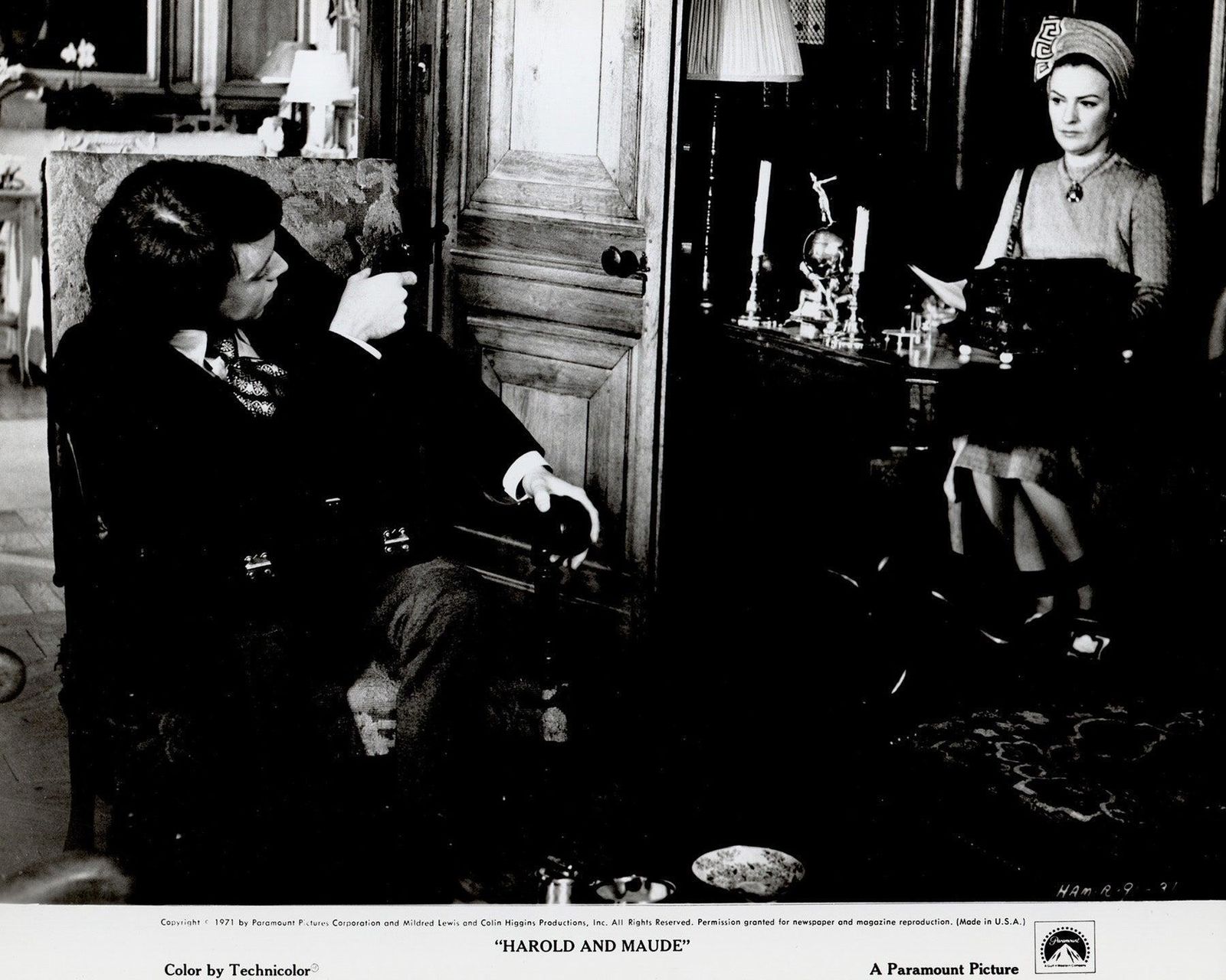 Harold And Maude (1971) Press Publicity Still, ingelijst photo vinterior