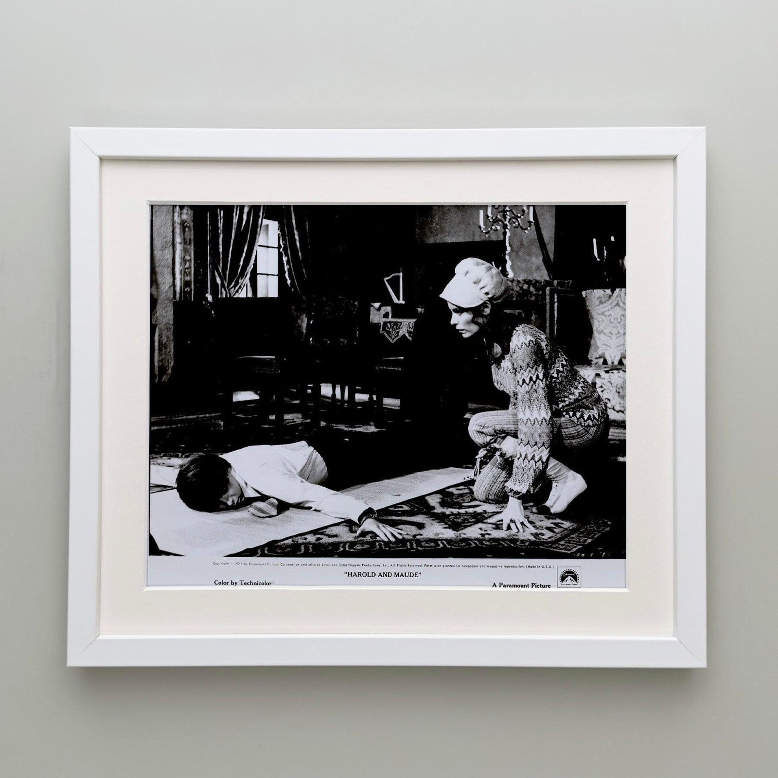 Harold And Maude (1971) Press Publicity Still   Framed photo Art