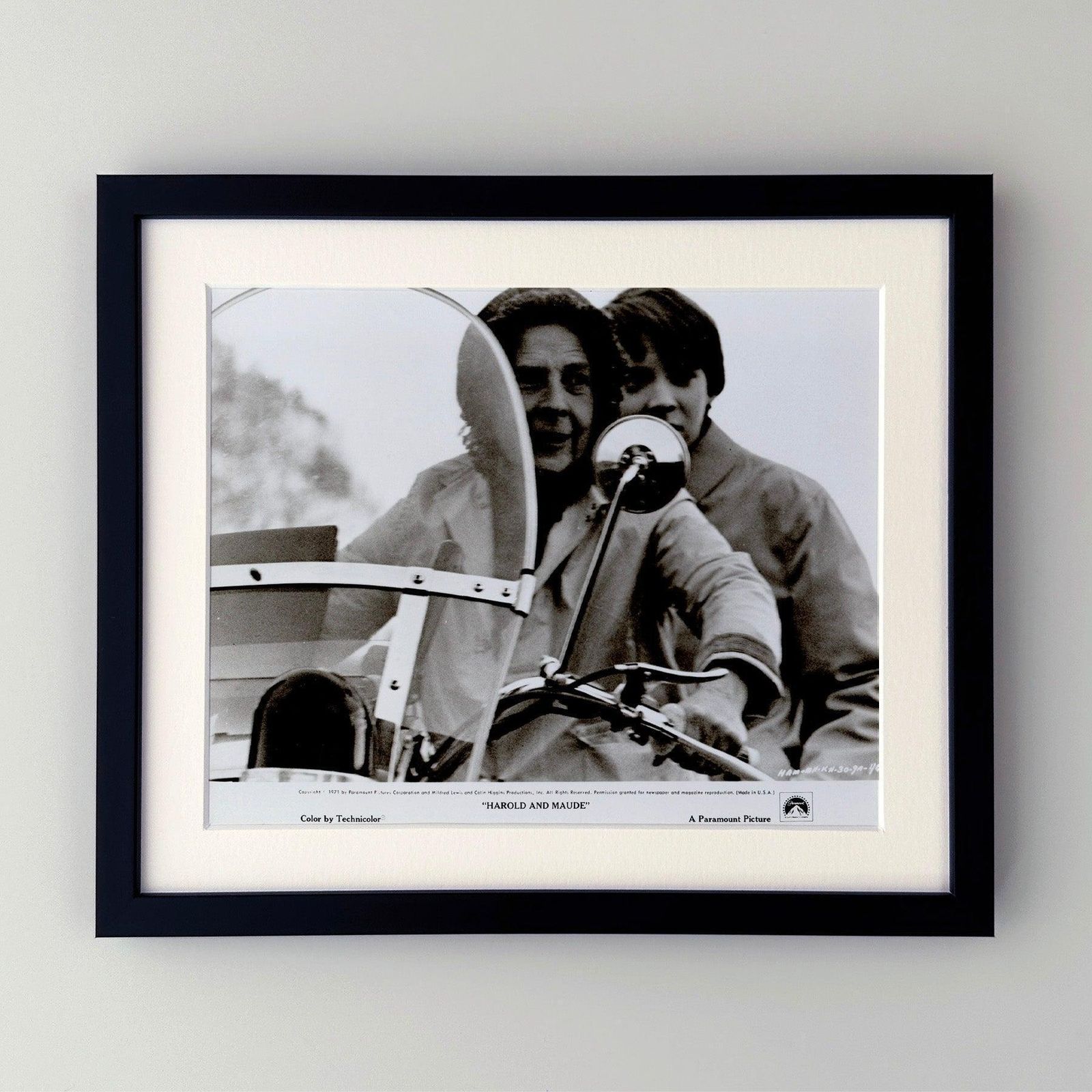 Photo de presse Harold And Maude (1971), encadrée photo furniture
