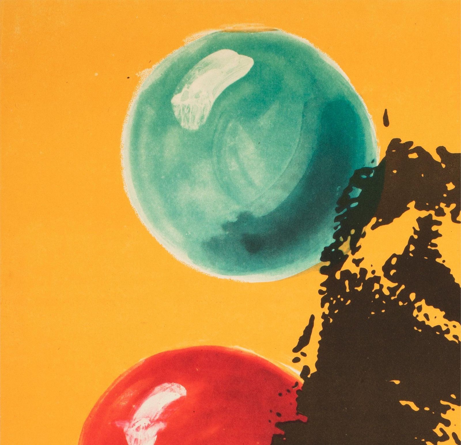 Cyrk Juggling Tightrope Bear 1971 Polish Circus Poster photo for sale