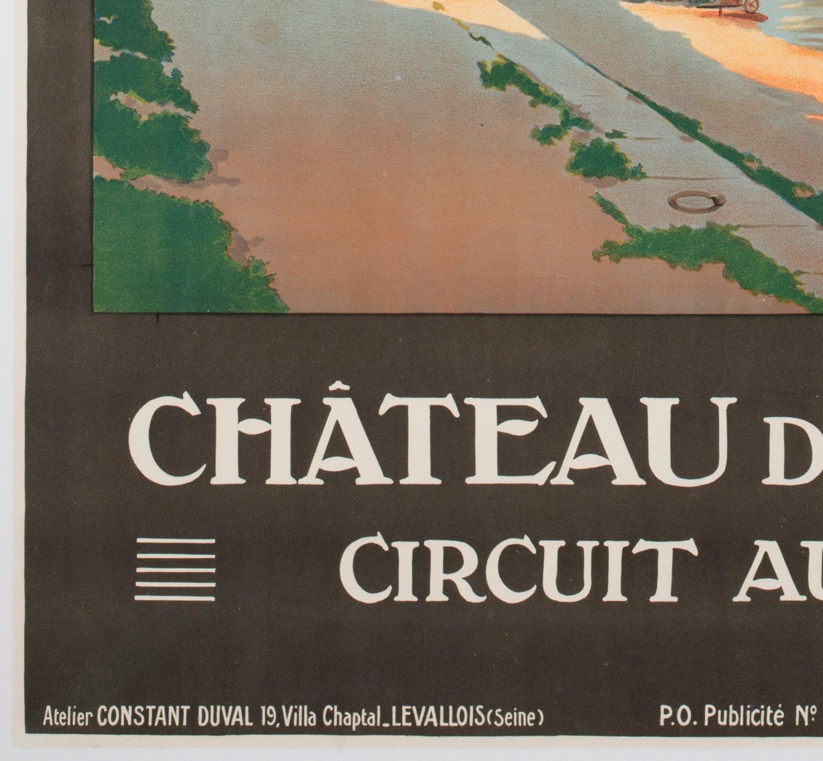 Chateau De Saumur C1924 French Travel Advertsing Poster, Constant Duval photo buy