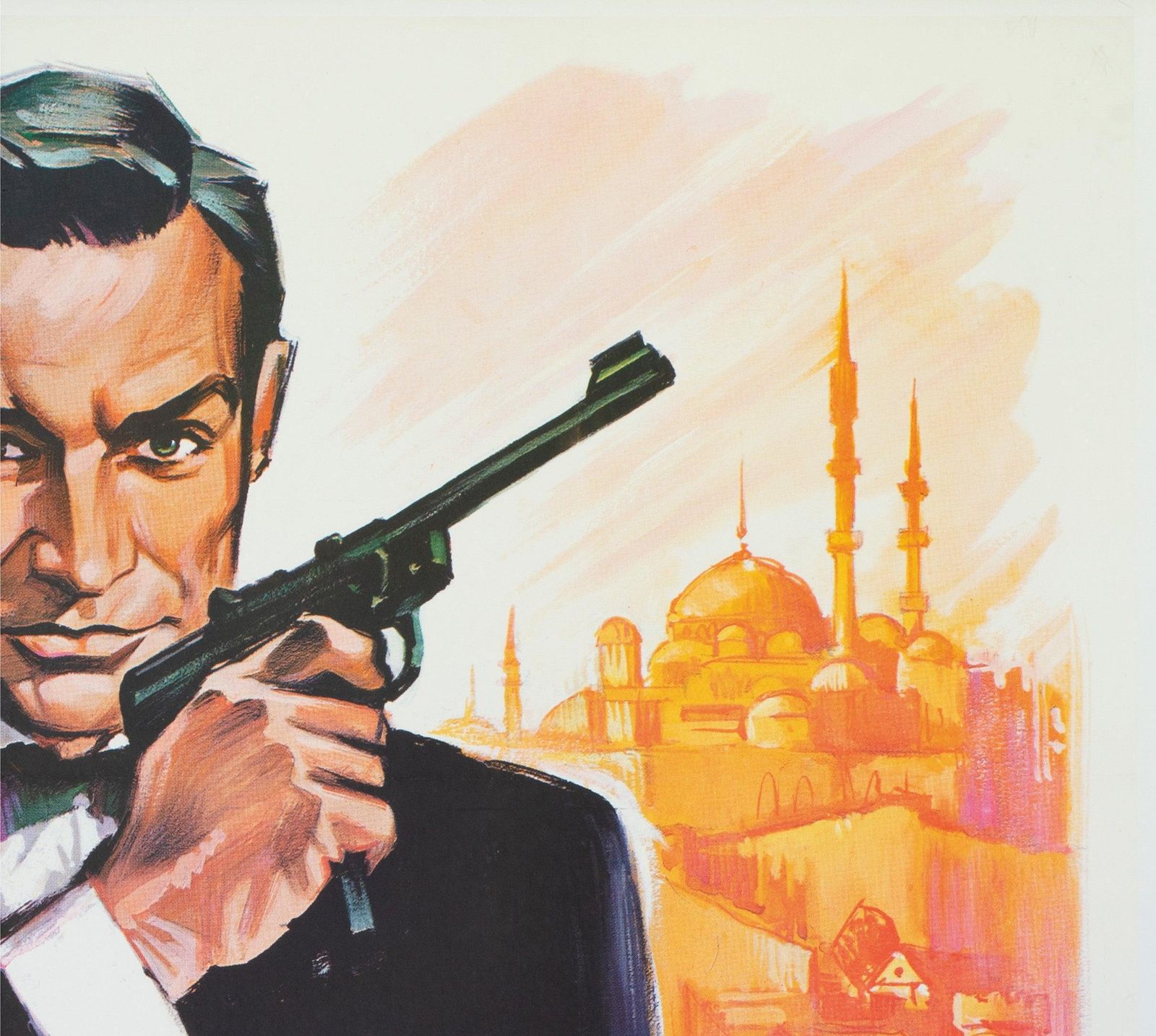 From Russia With Love 1964 French Grande filmposter, Boris Grinsson photo Kunst