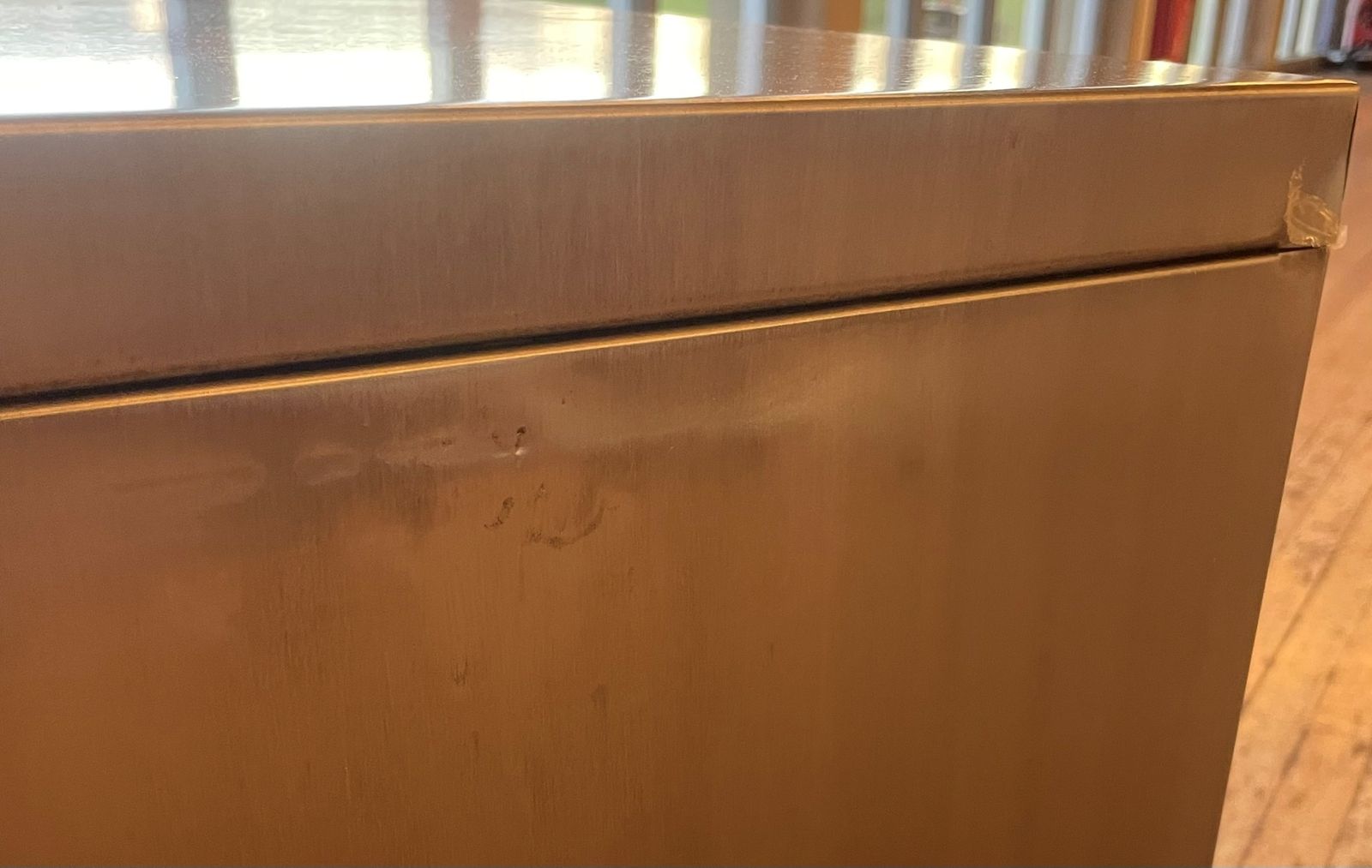 1960s Polished Steel Filing Cabinet photo 275.0
