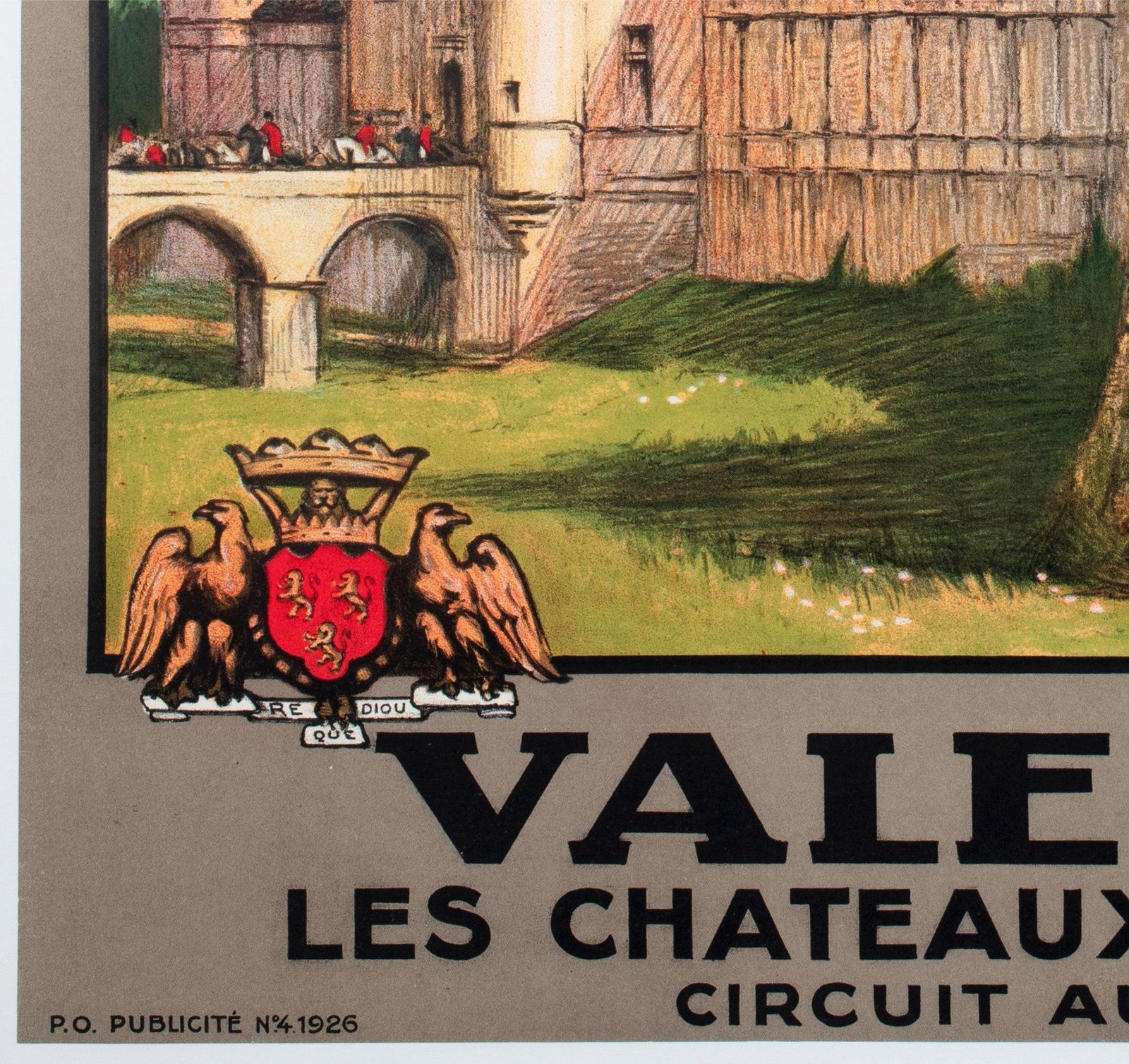 Valencay C1926 French Travel Advertising Poster, Jean Charles Hallo photo buy