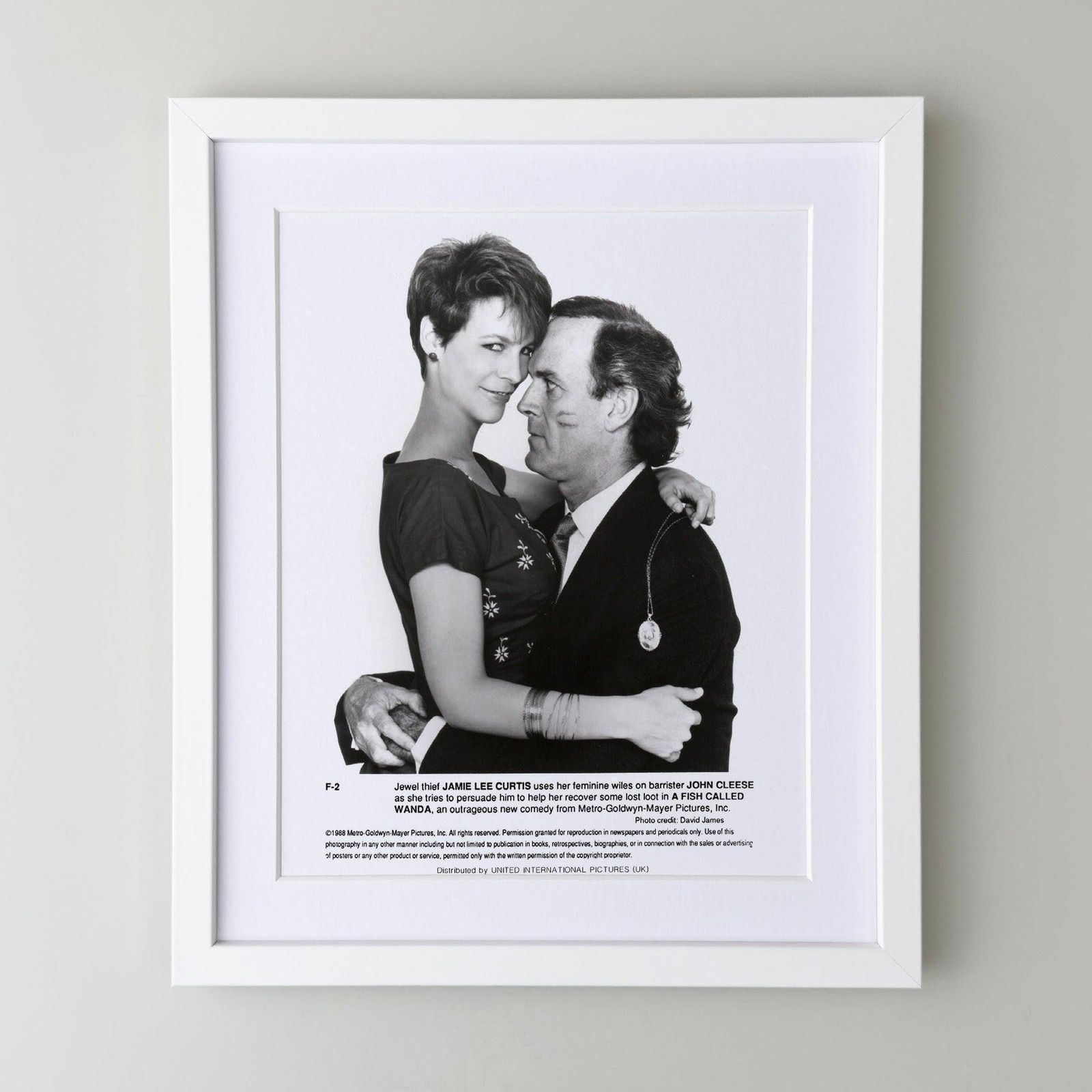 A Fish Called Wanda 1988 Press Publicity Still, ingelijst photo for sale