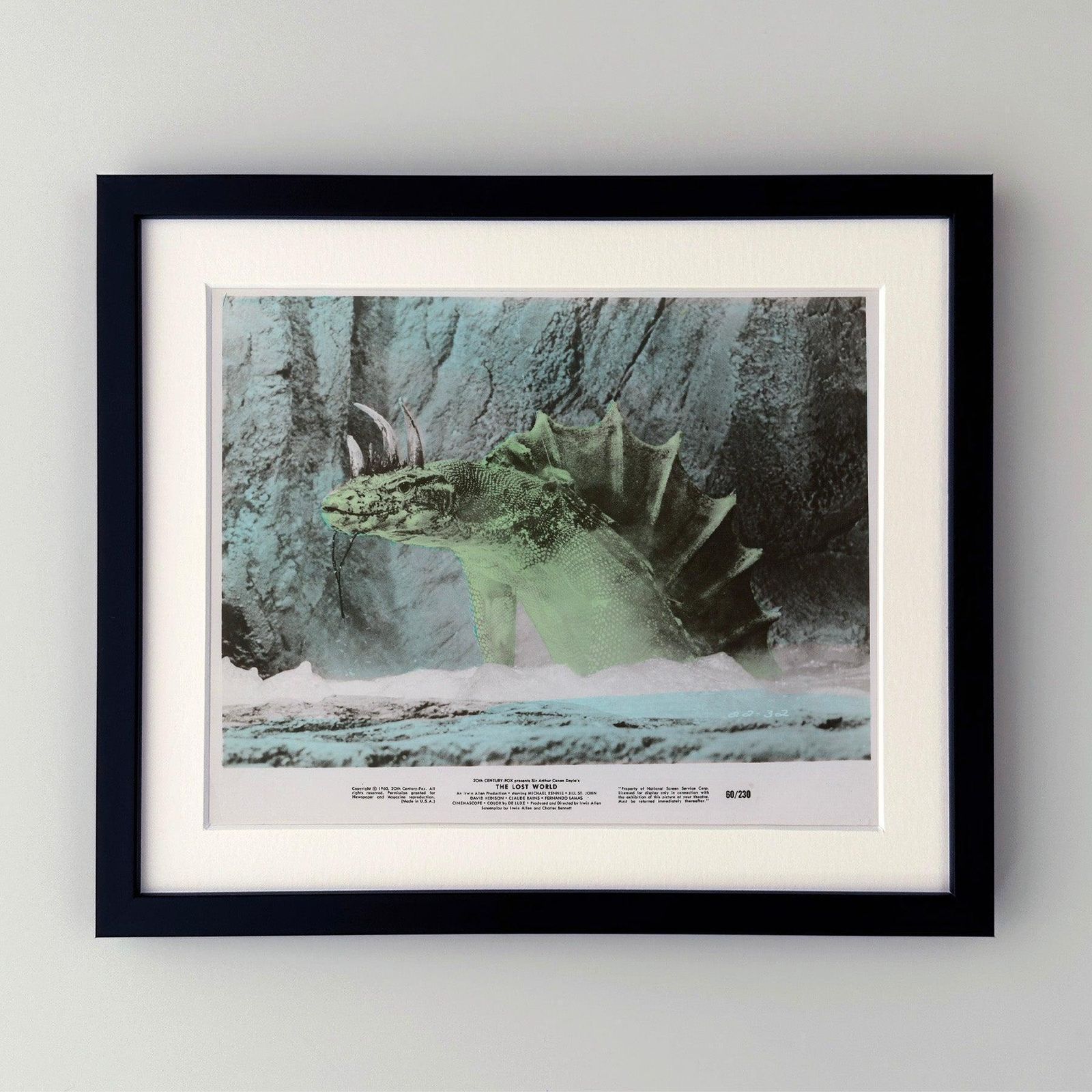 The Lost World 1960 Lobby Card, ingelijst photo furniture