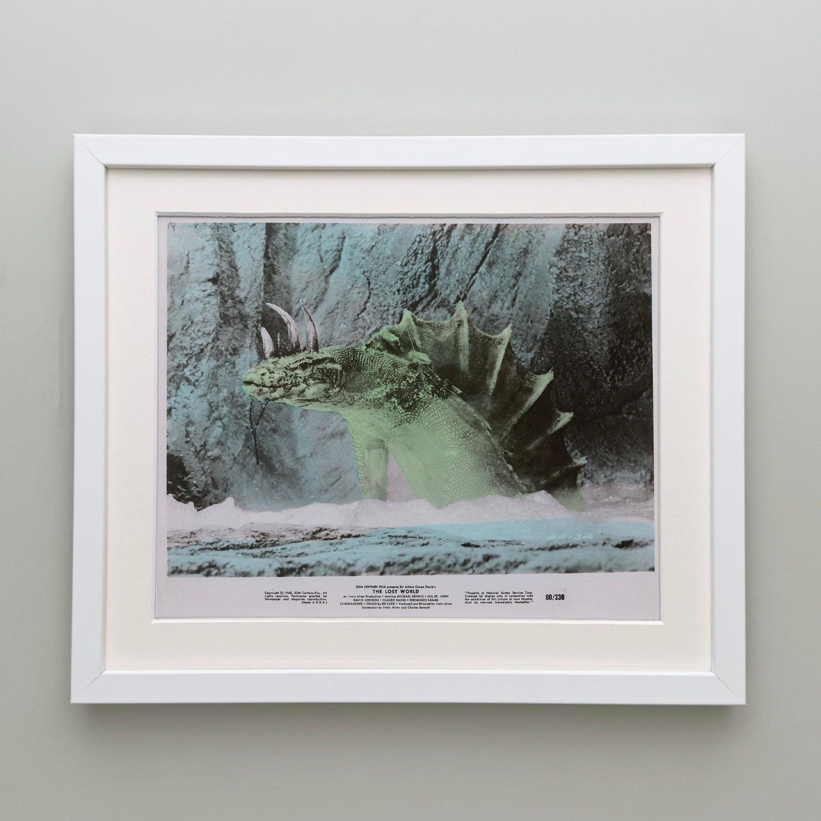The Lost World 1960 Lobby Card, ingelijst photo Kunst