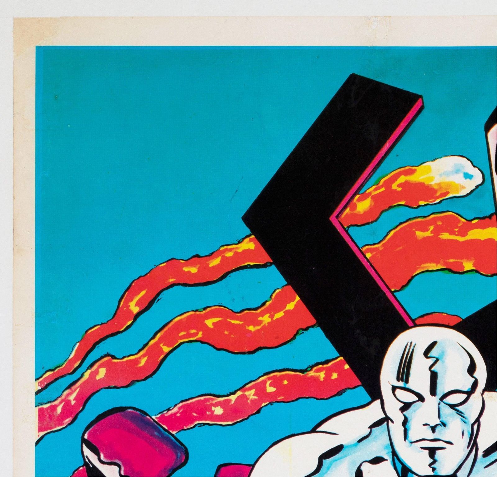Affiche Marvel 1970 Galactus and the Silver Surfer, Jack Kirby photo for sale