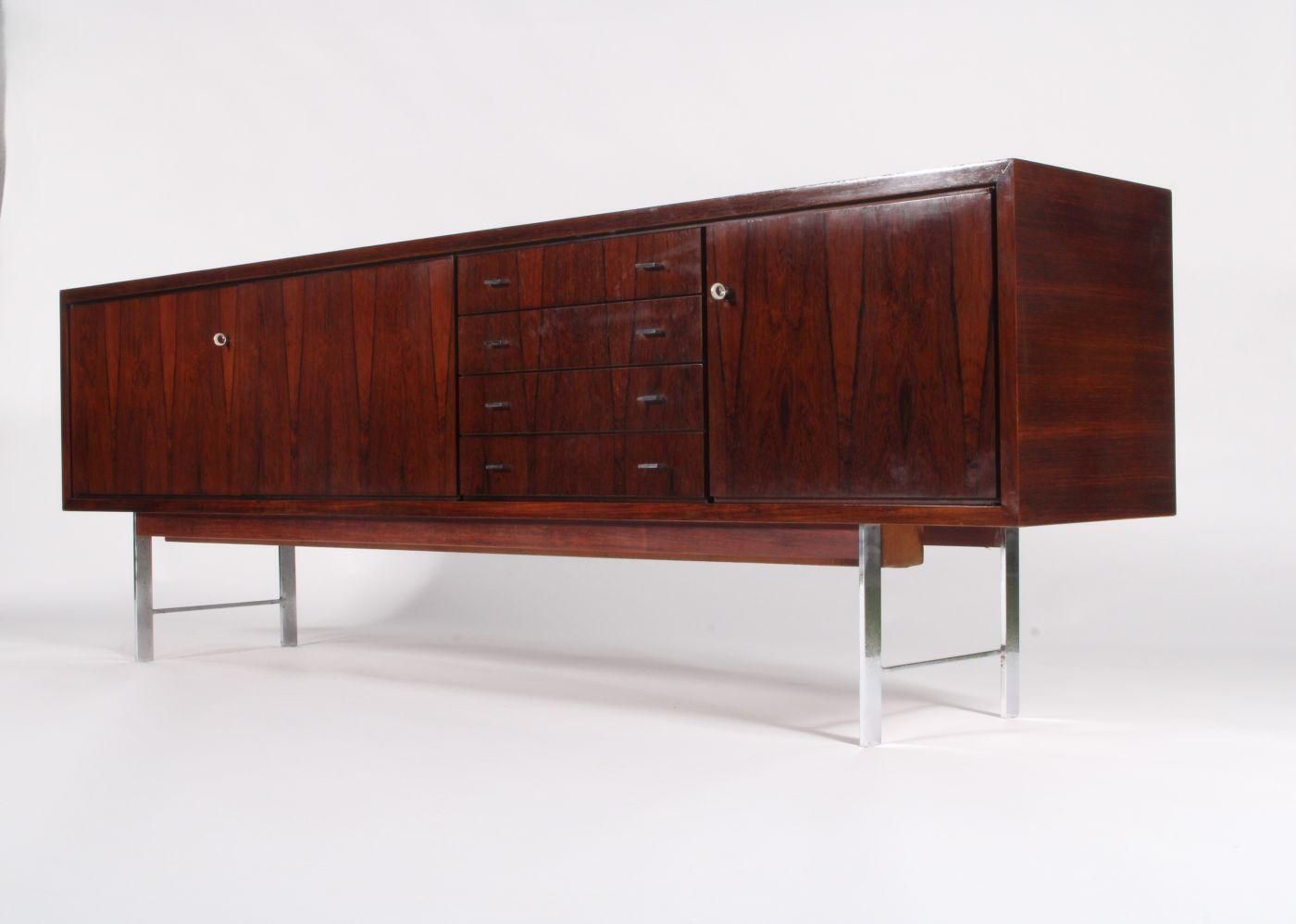 Stunning Mid Century Scandanavian Rosewood Sideboard photo for sale