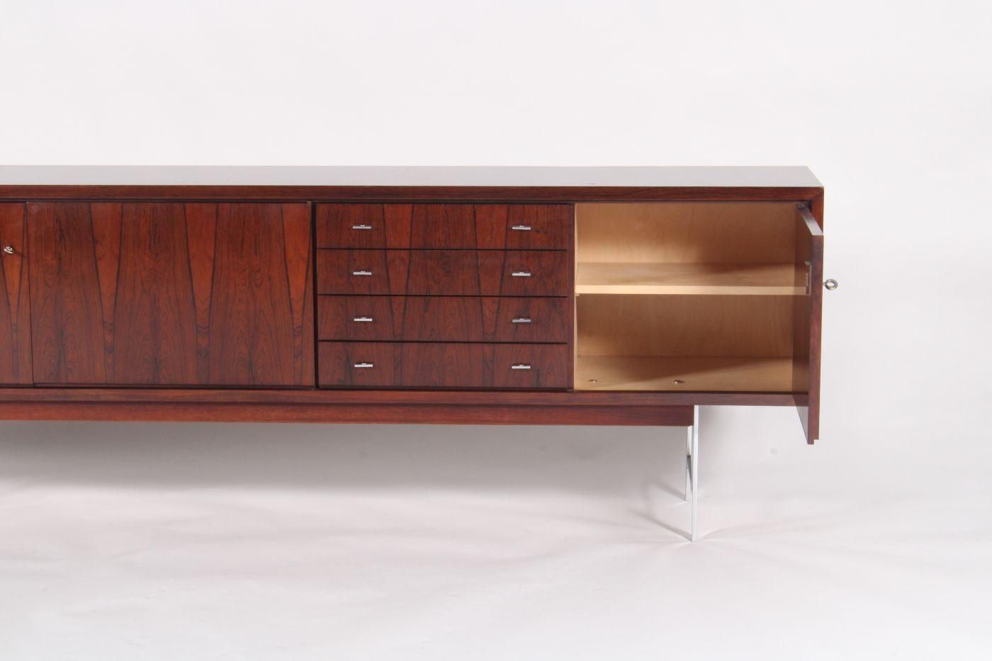 Furniture Stunning Mid Century Scandanavian Rosewood Sideboard photo