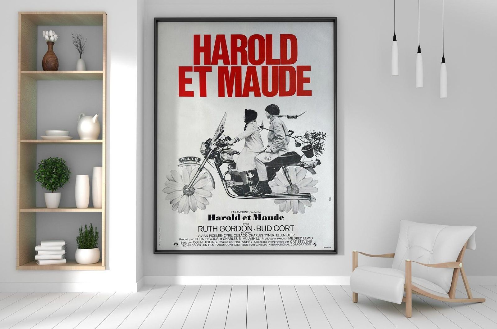 Harold And Maude 1972 French Grande Film Poster photo furniture