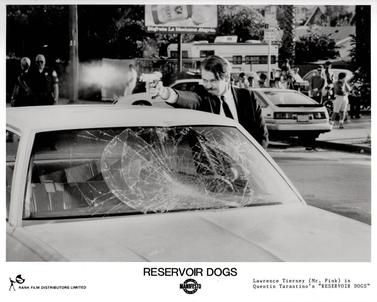 Reservoir Dogs 1992 Publicity Film Movie Press Still Framed photo vinterior