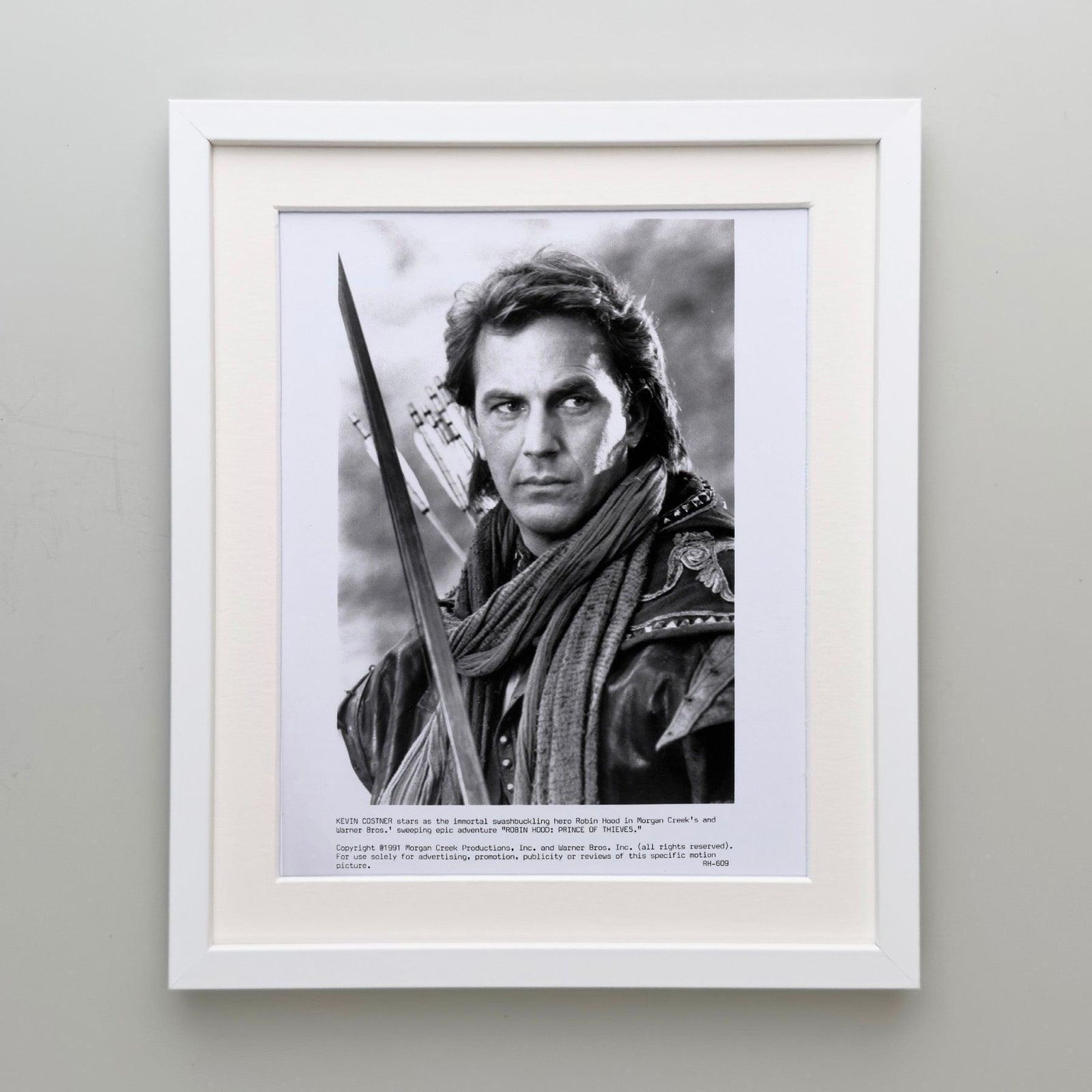 Photo de presse encadrée, Robin Hood Prince of Thieves, 1991 photo Art