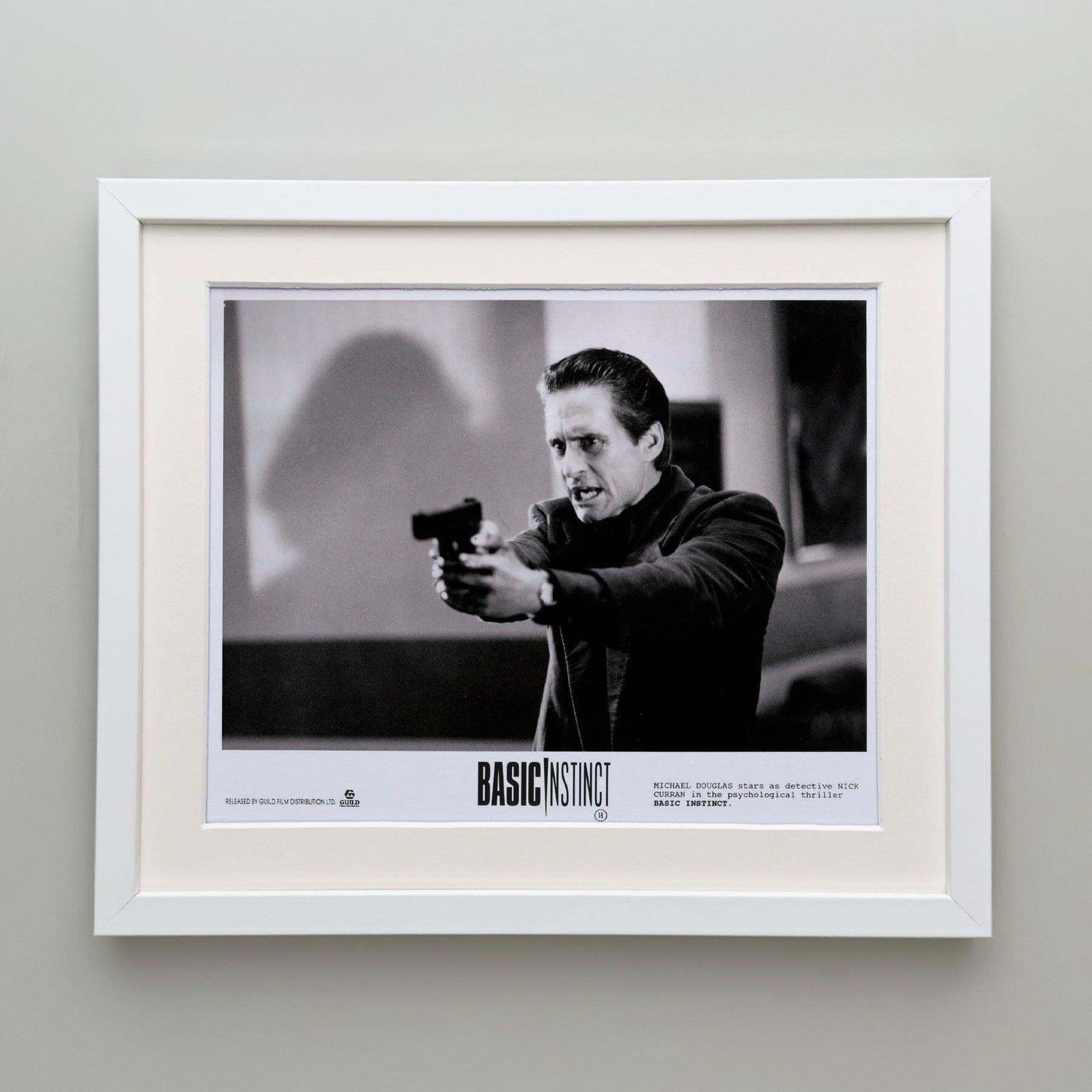 Photo de presse du film Basic Instinct (1992), encadrée photo Art