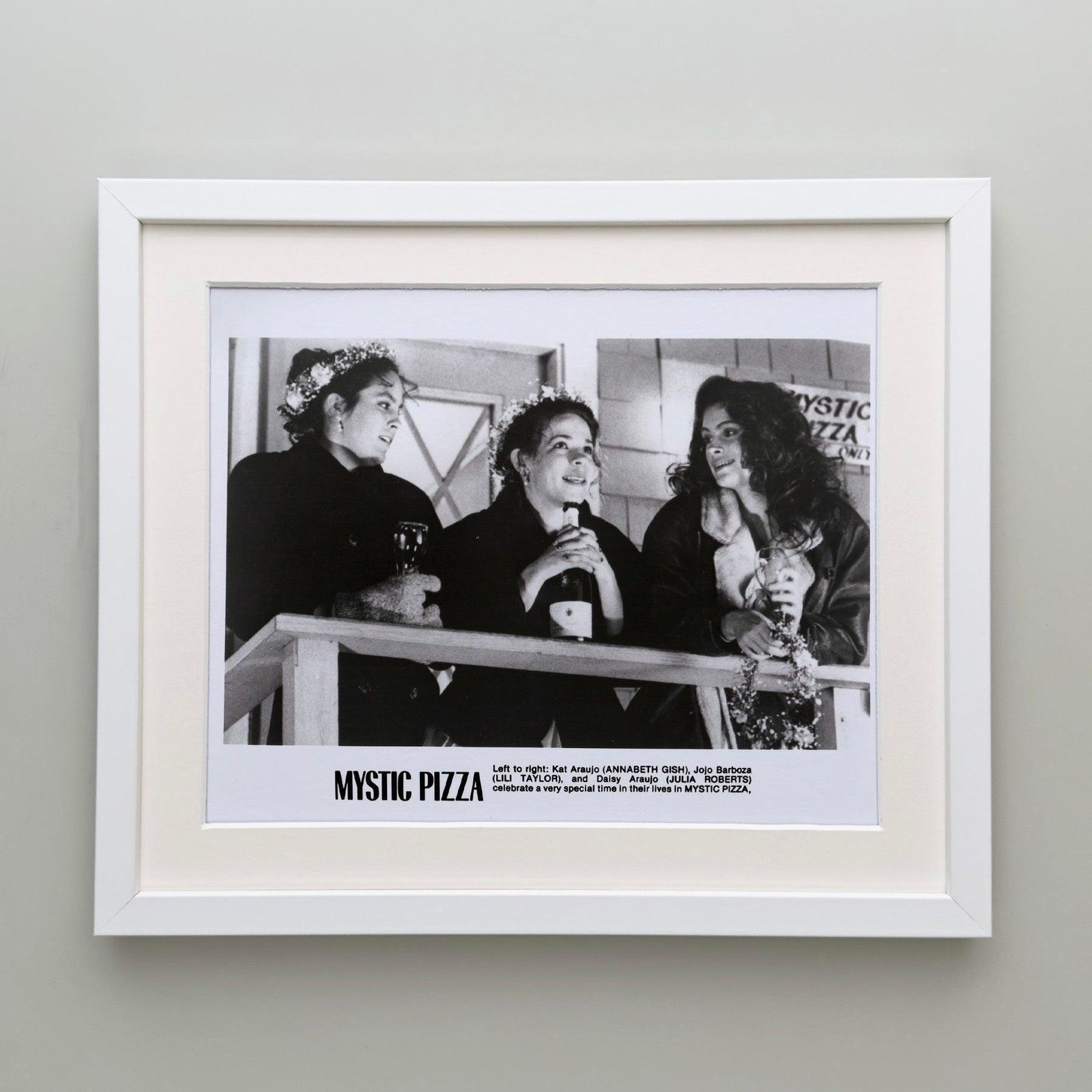 Mystic Pizza 1988 Publiciteitsfilm Persfoto Ingelijst photo Kunst