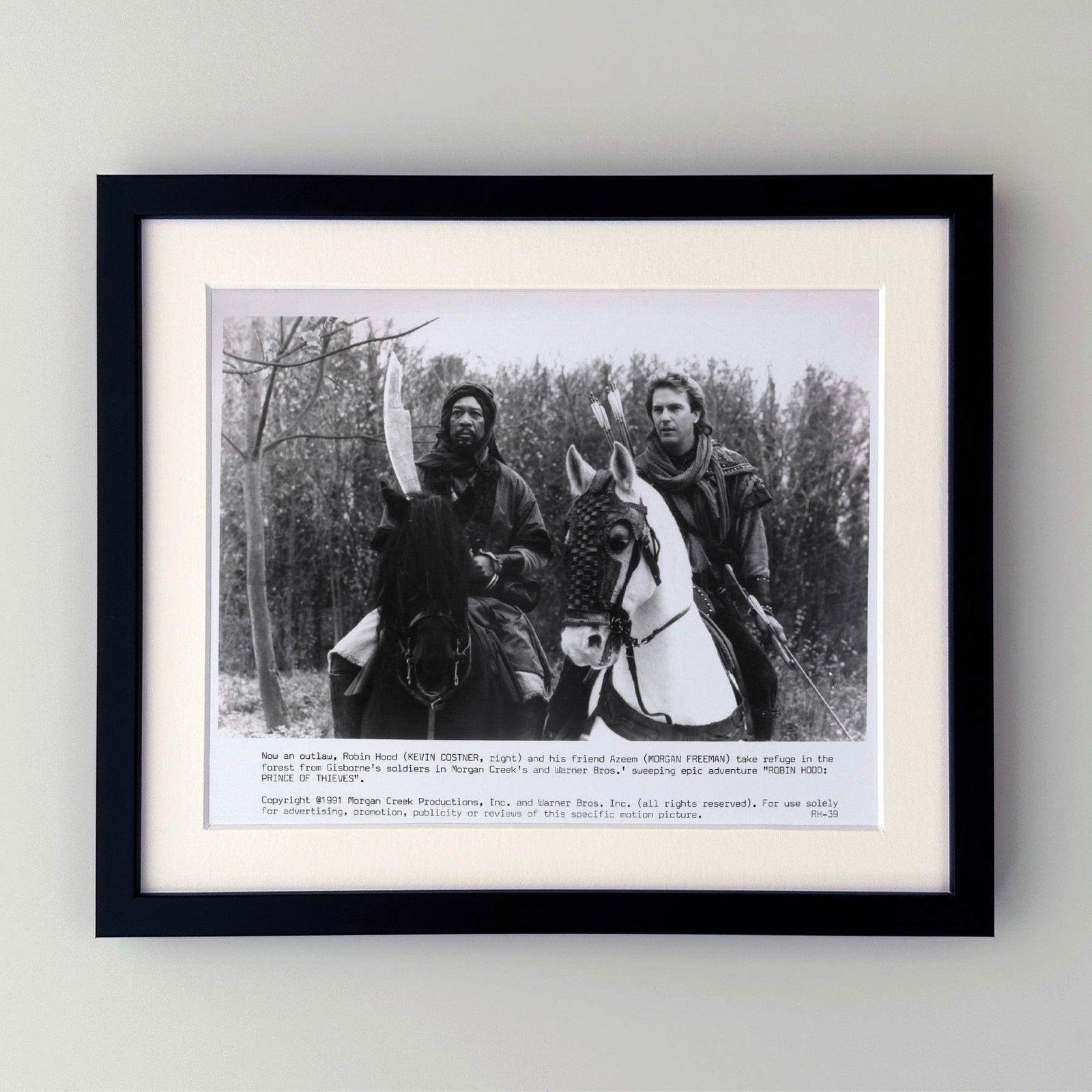 Photo de presse encadrée, Robin Hood Prince of Thieves, 1991 photo furniture