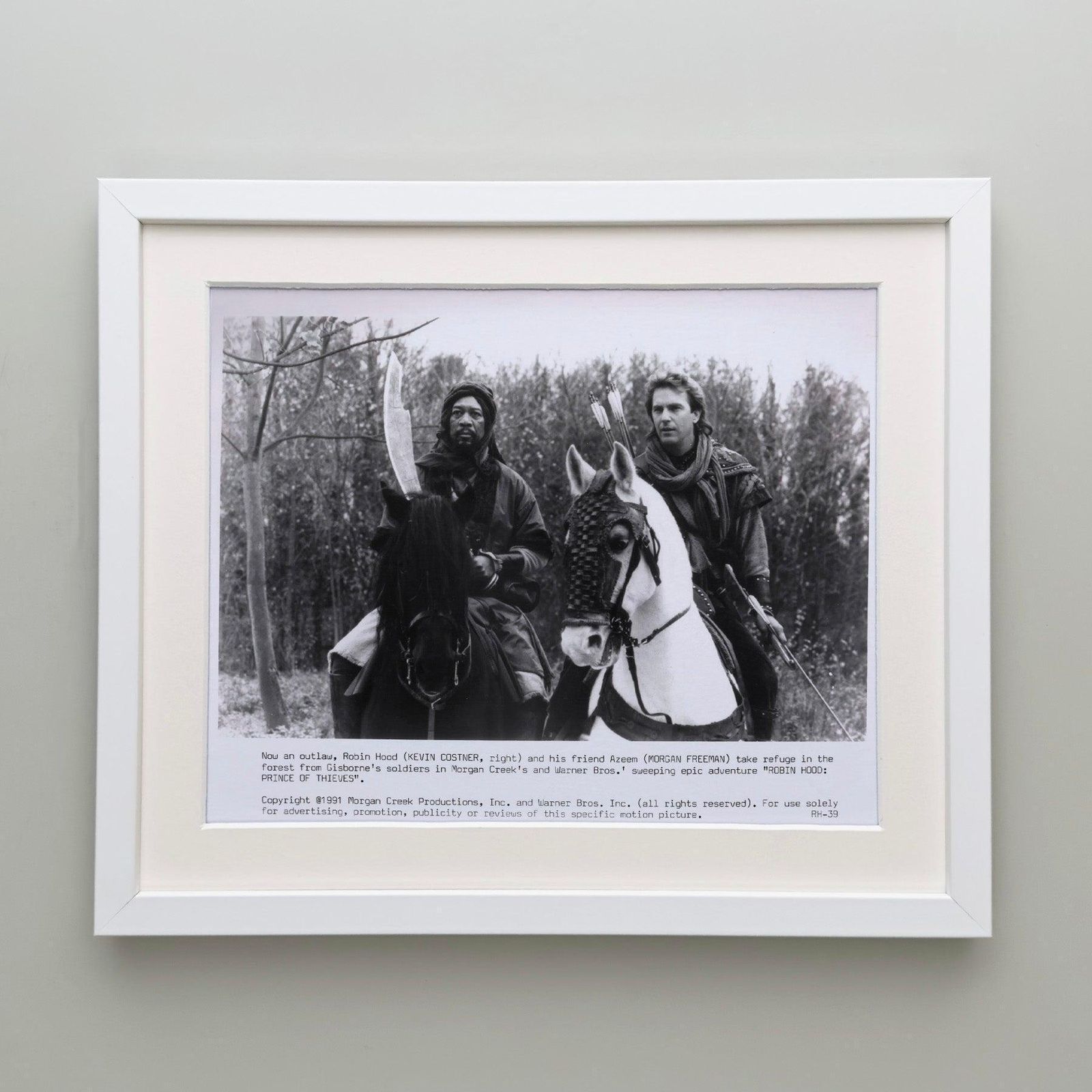 Photo de presse encadrée, Robin Hood Prince of Thieves, 1991 photo Art