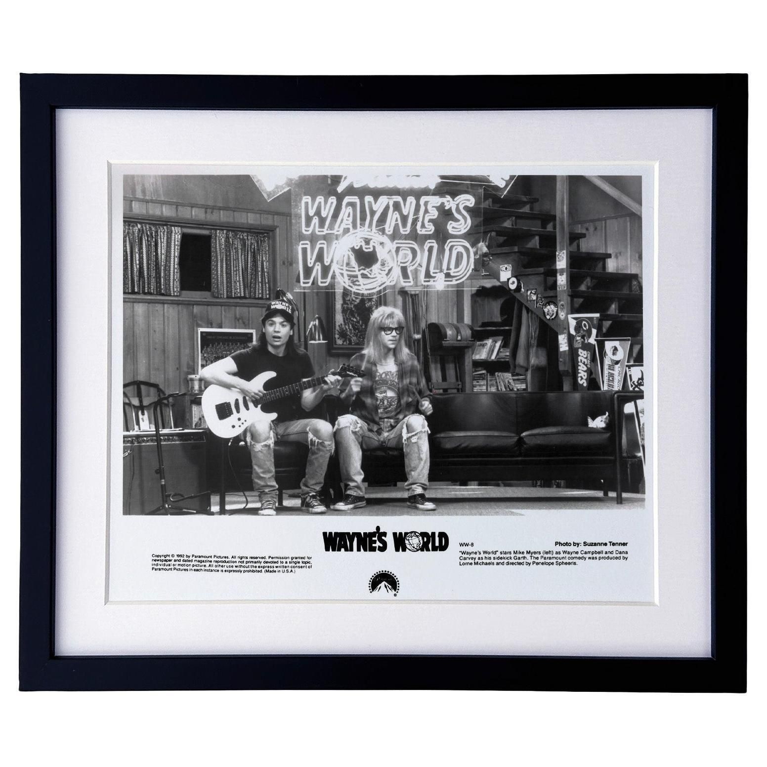 Waynes World 1992 Publicity Film Movie Press Still Framed