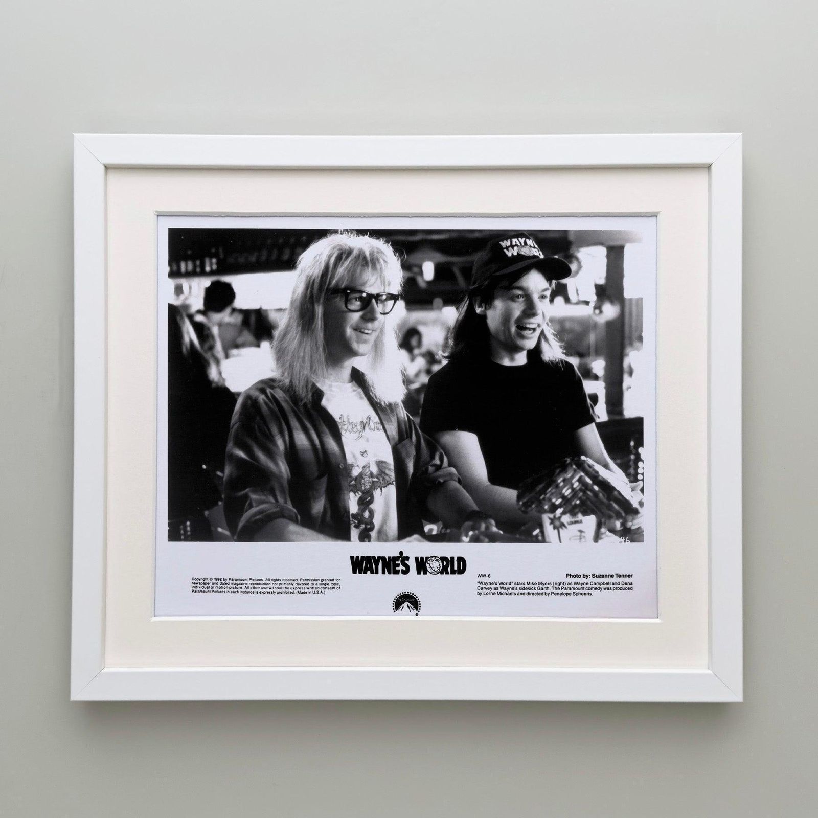 Waynes World 1992 Publicity Film Movie Press Still Framed photo Art