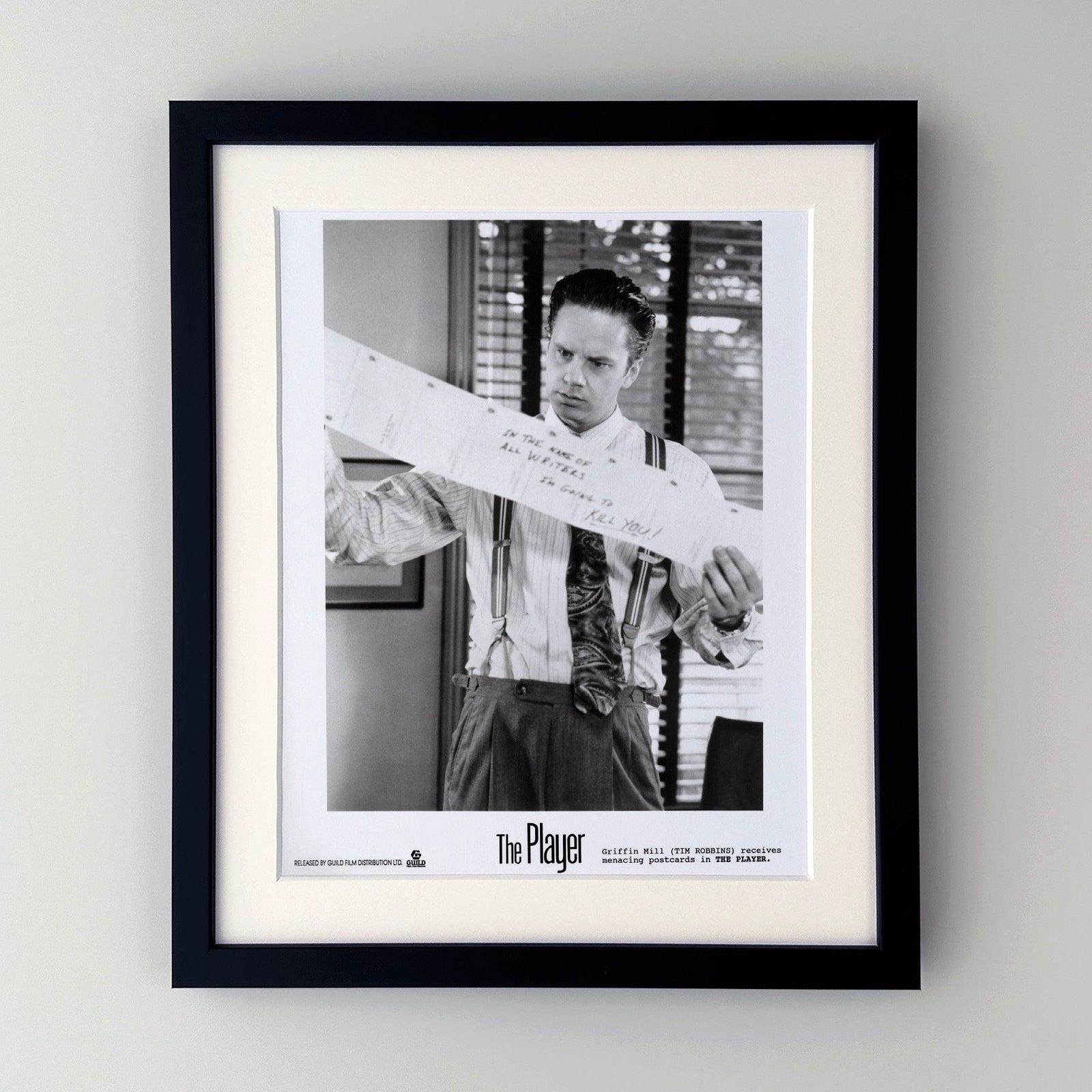 The Player 1992 Publiciteitsfilm Movie Press Still Ingelijst photo furniture
