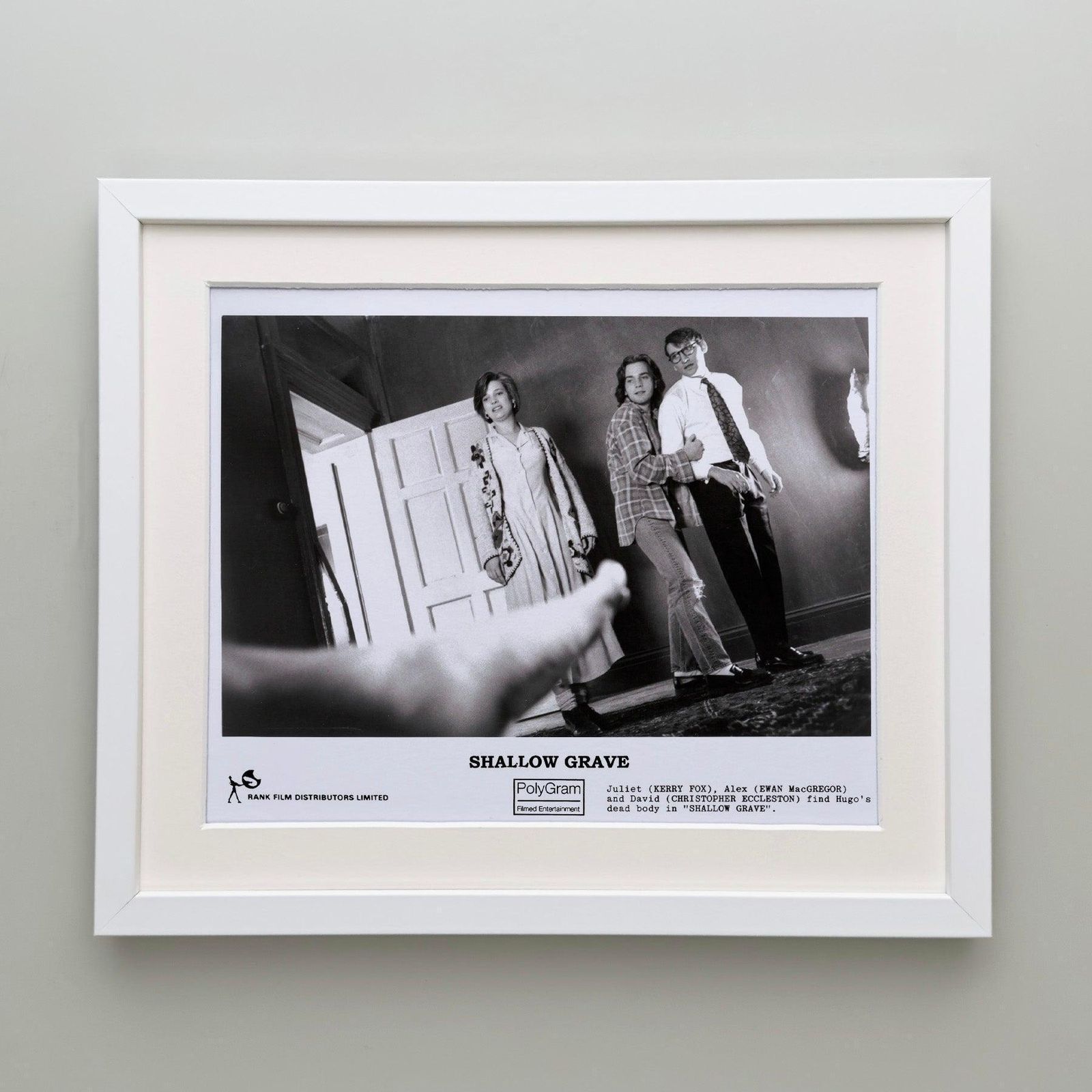 Shallow Grave 1994 Publiciteitsfilmfoto Ingelijst photo Kunst