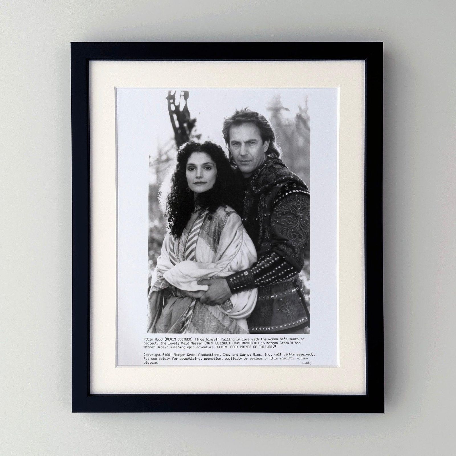 Photo de presse encadrée, Robin Hood Prince of Thieves, 1991 photo furniture