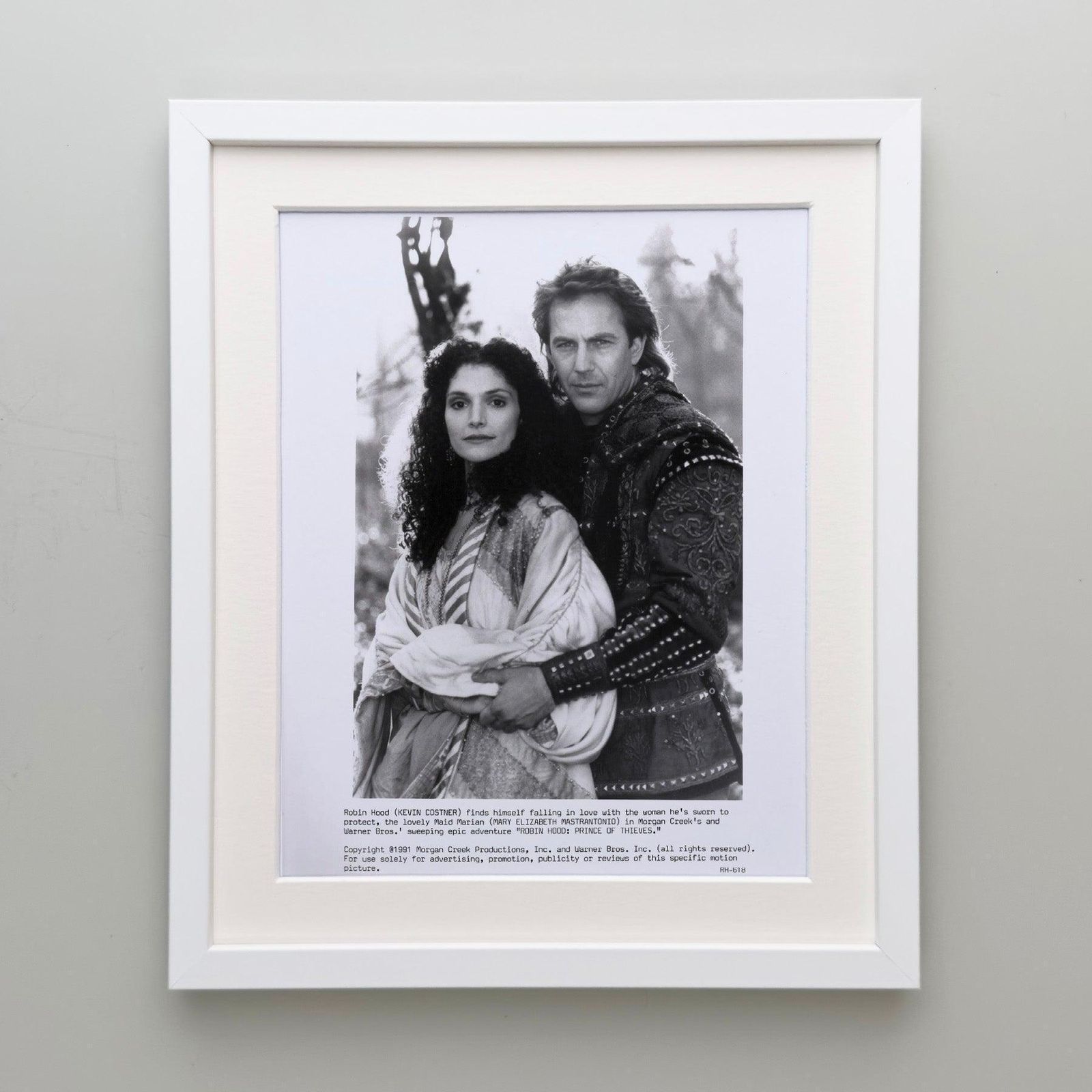 Photo de presse encadrée, Robin Hood Prince of Thieves, 1991 photo Art